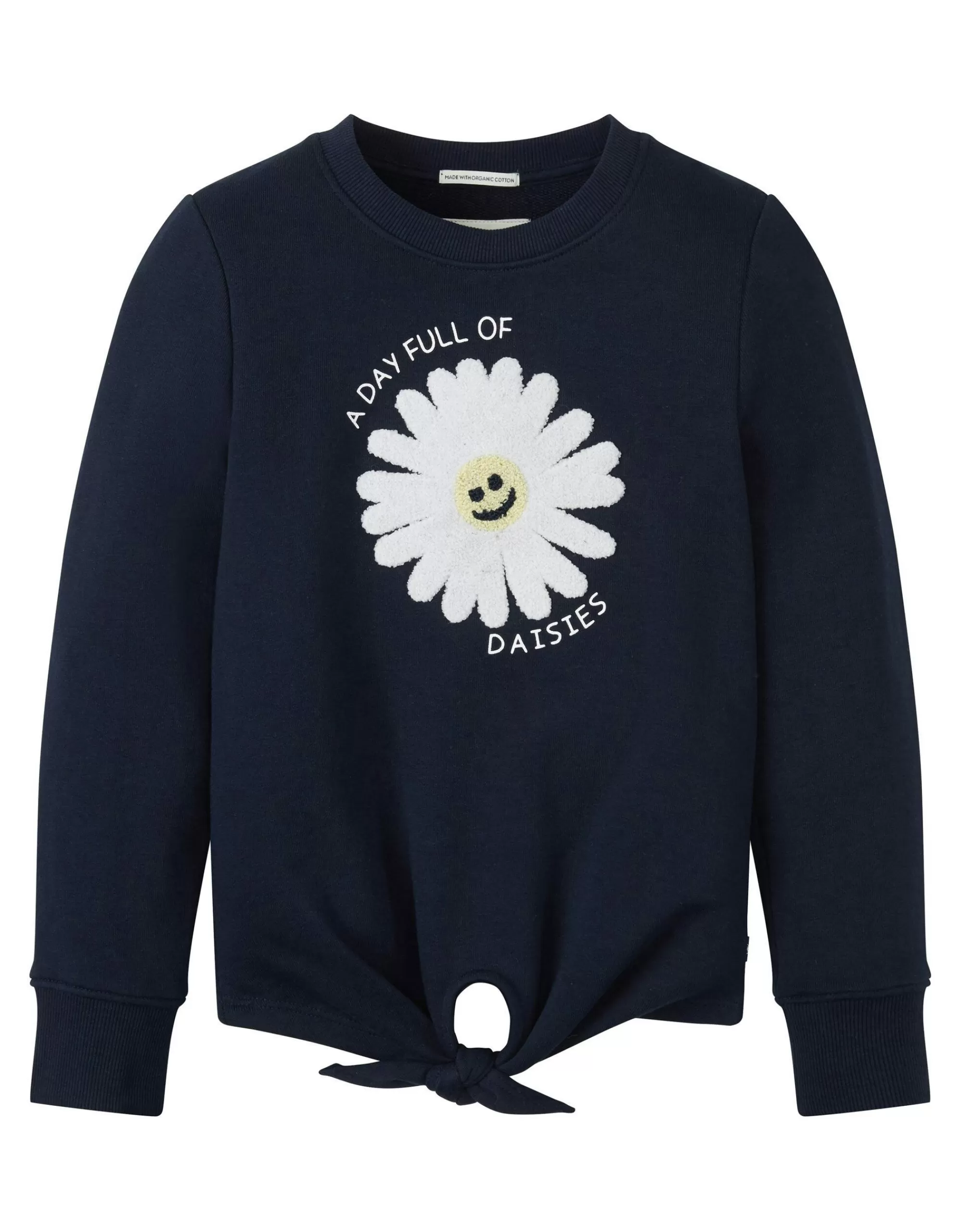 Mini Girls Sweatshirt Mit Knotendetails Zum Binden-TOM TAILOR Clearance