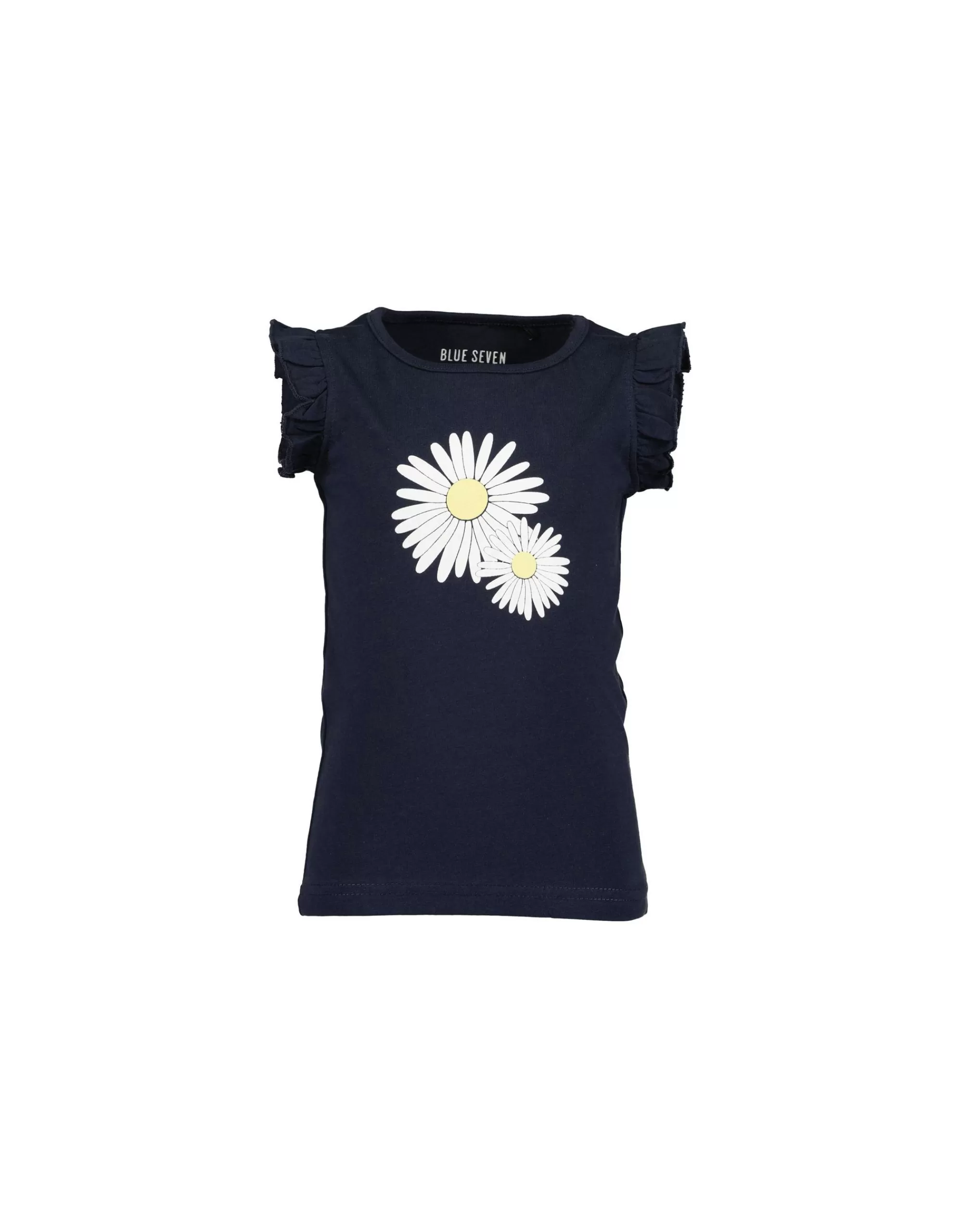 Mini Girls Top Mit Druck-Blue Seven Outlet