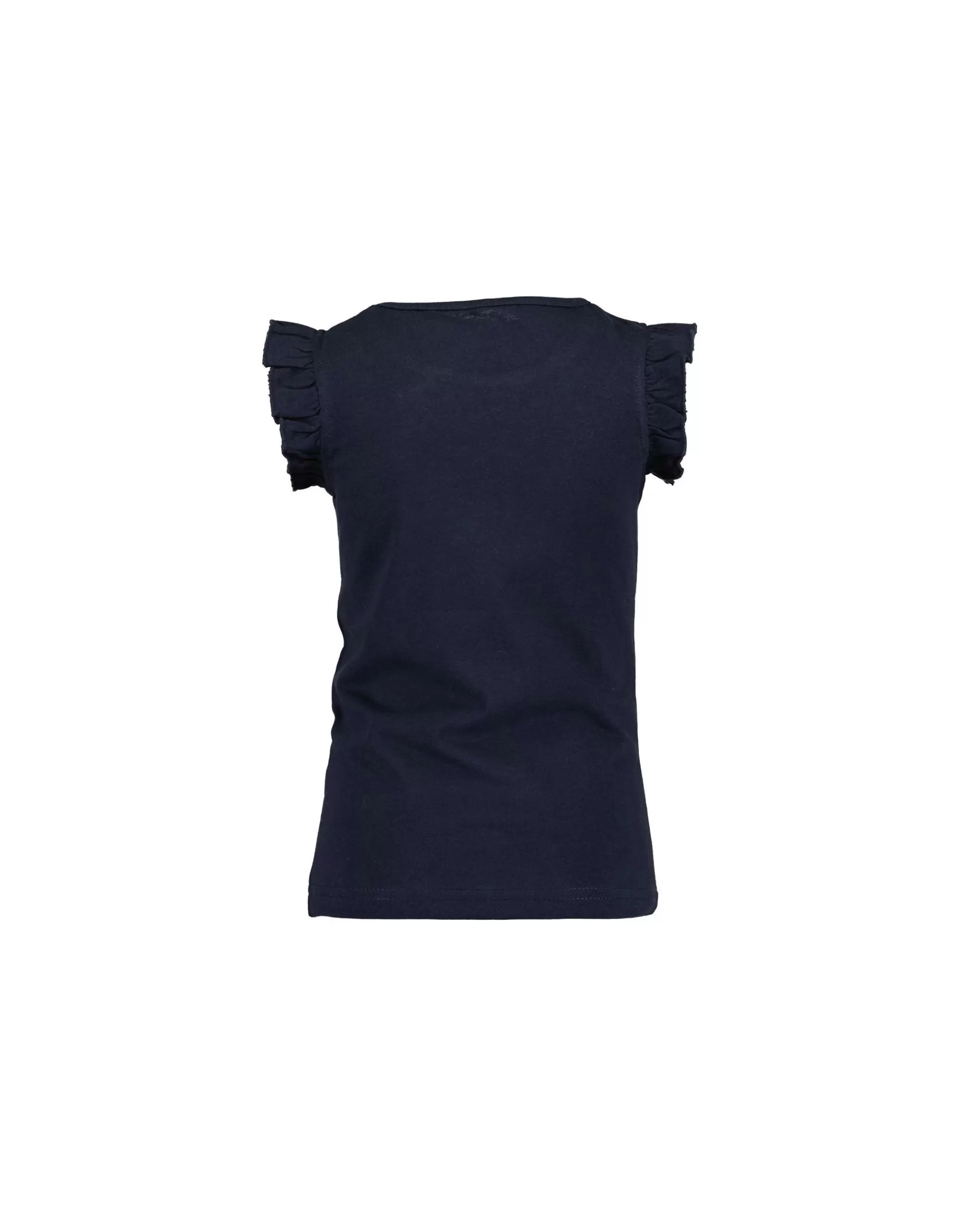 Mini Girls Top Mit Druck-Blue Seven Outlet