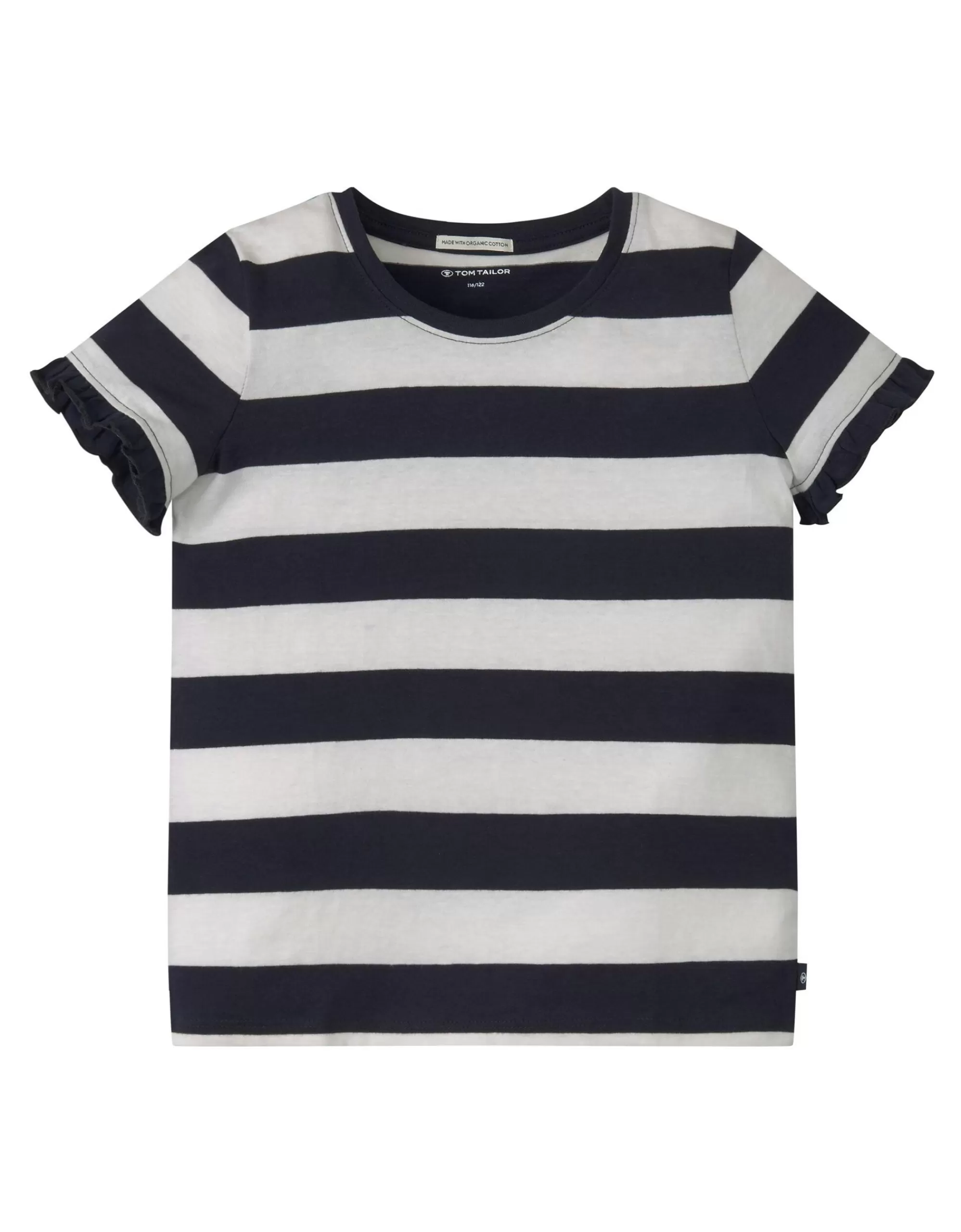 Mini Girls T-Shirt Im Streifenlook-TOM TAILOR Cheap