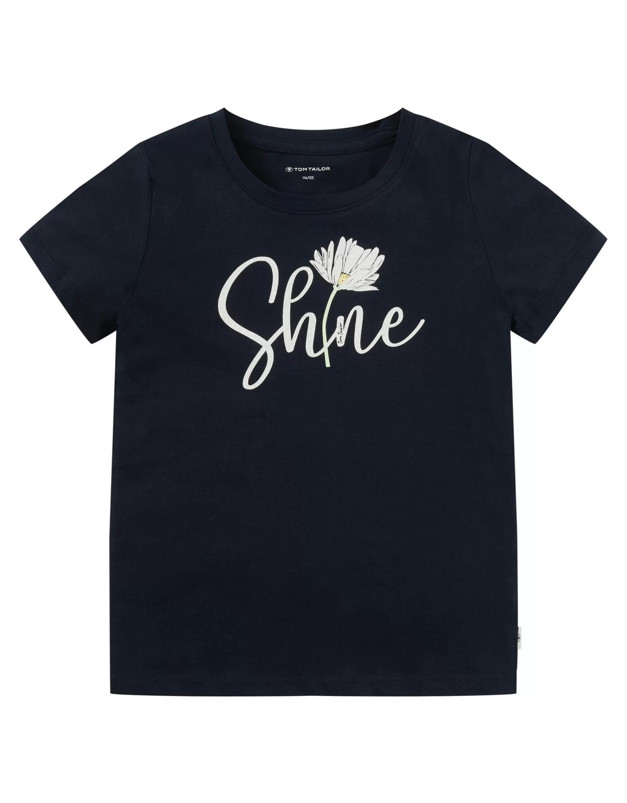 Mini Girls T-Shirt Mit Glitzer Applikation-TOM TAILOR Hot