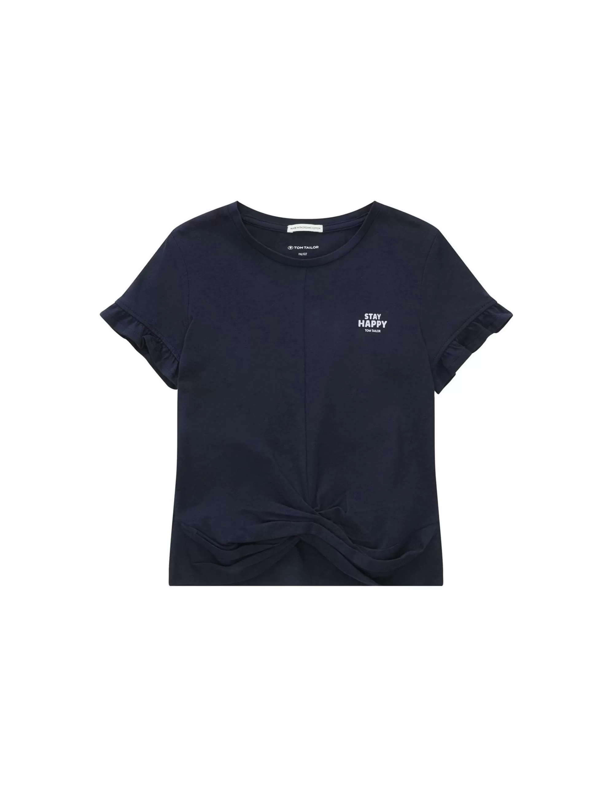 Mini Girls T-Shirt Mit Knotendetail-TOM TAILOR Online