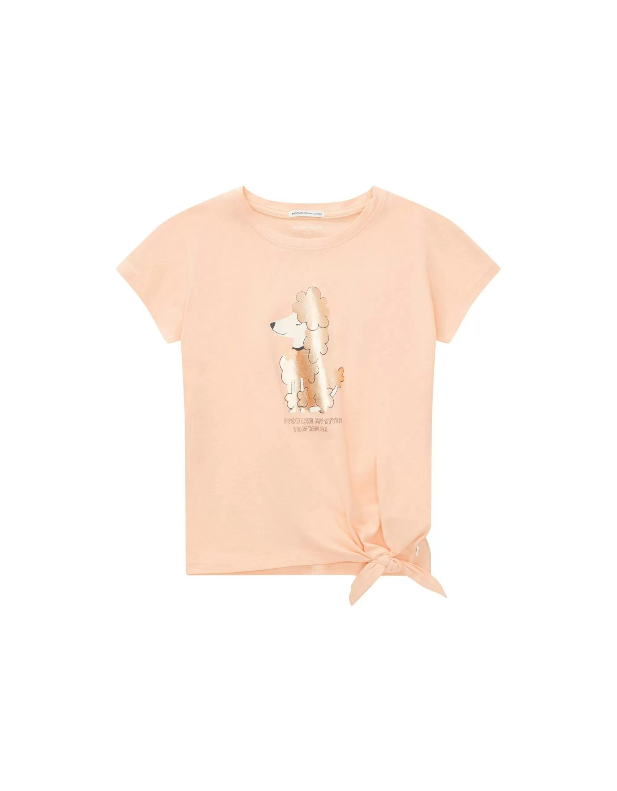 Mini Girls T-Shirt Mit Knotendetail-TOM TAILOR Best