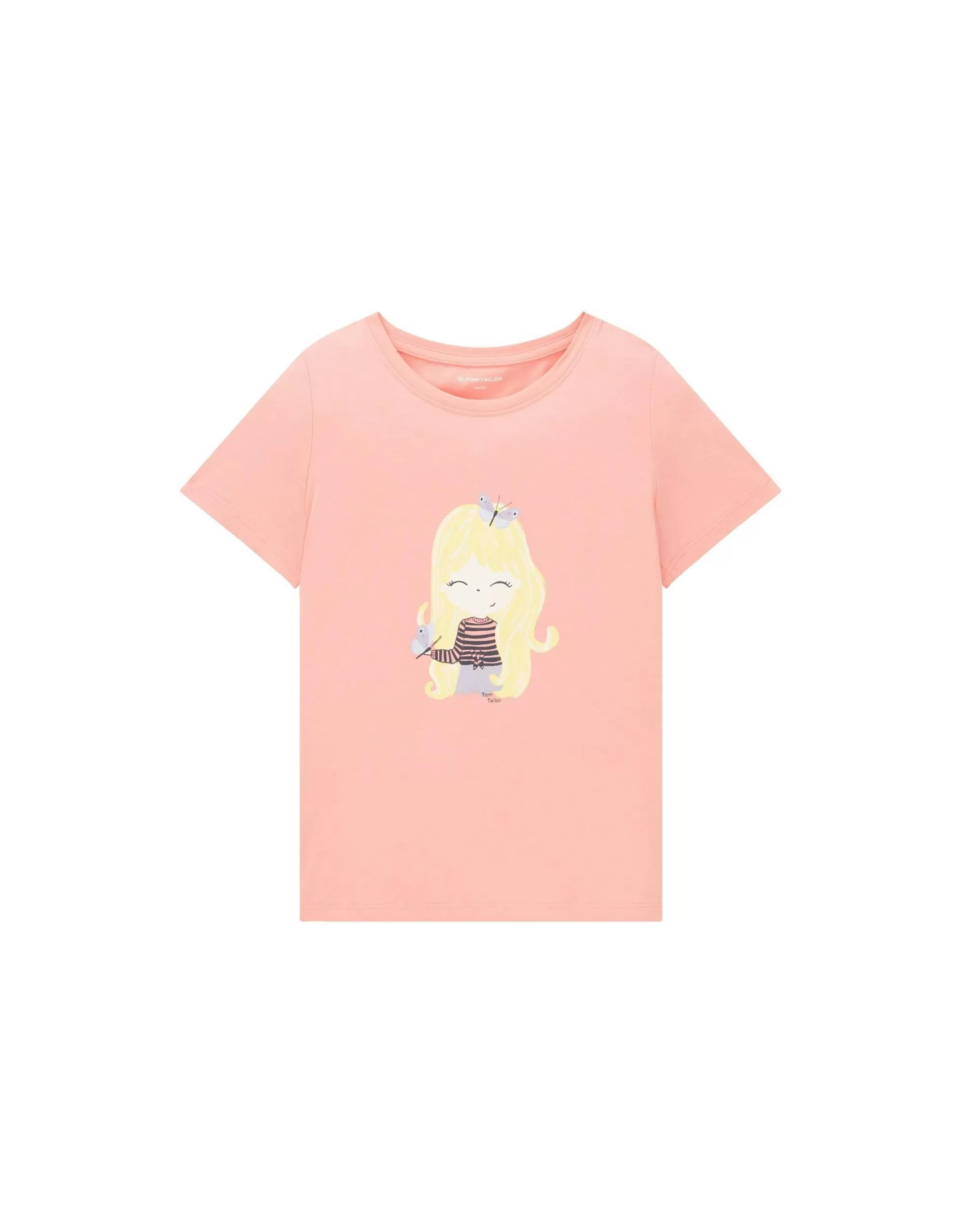 Mini Girls T-Shirt Mit Motivprint-TOM TAILOR Discount