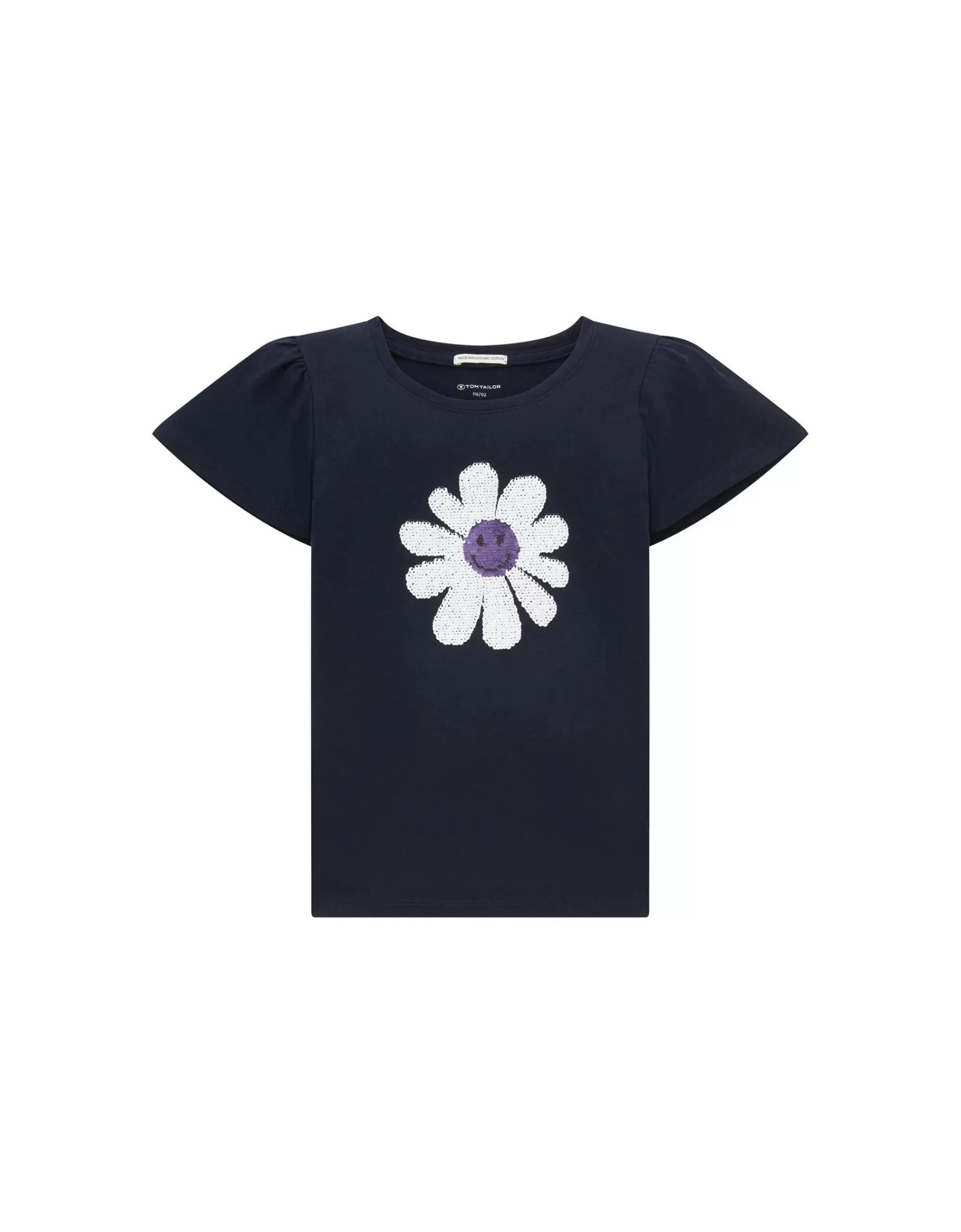 Mini Girls T-Shirt Mit Wendepailletten-TOM TAILOR Clearance