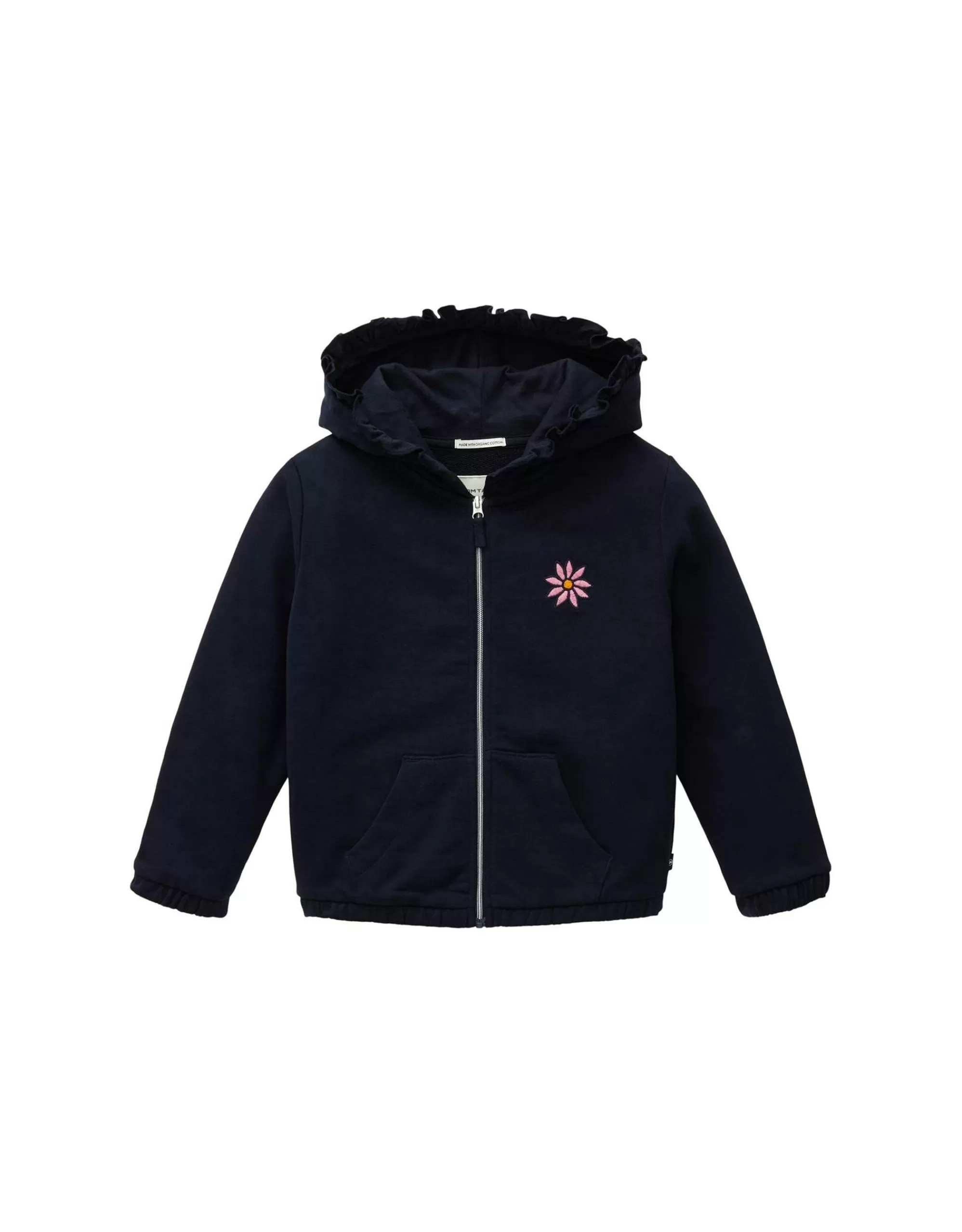 Mini Girlscropped Hoodie Mit Rüschen-TOM TAILOR Clearance