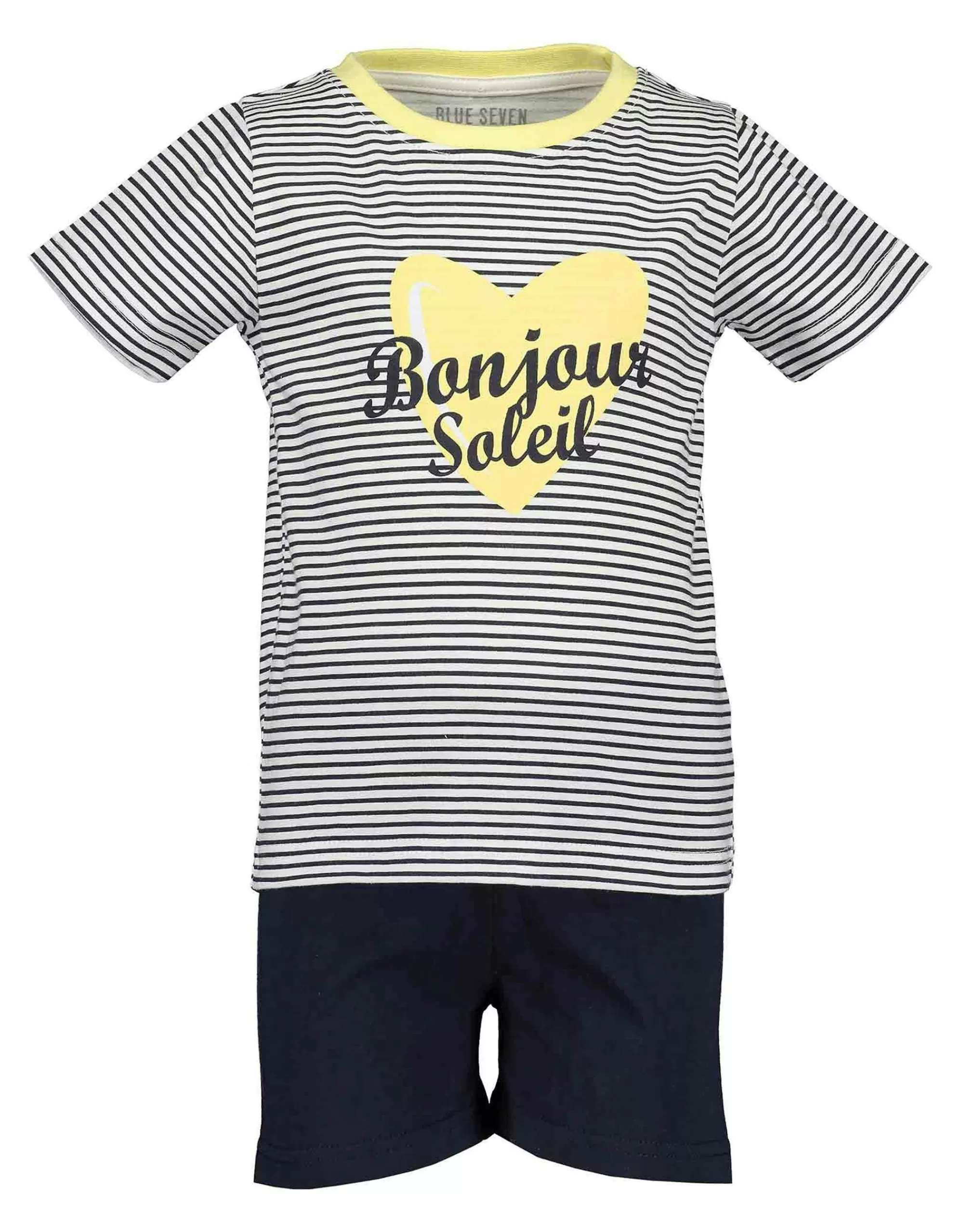 Mini Girls/Girls Shorty-Blue Seven Hot