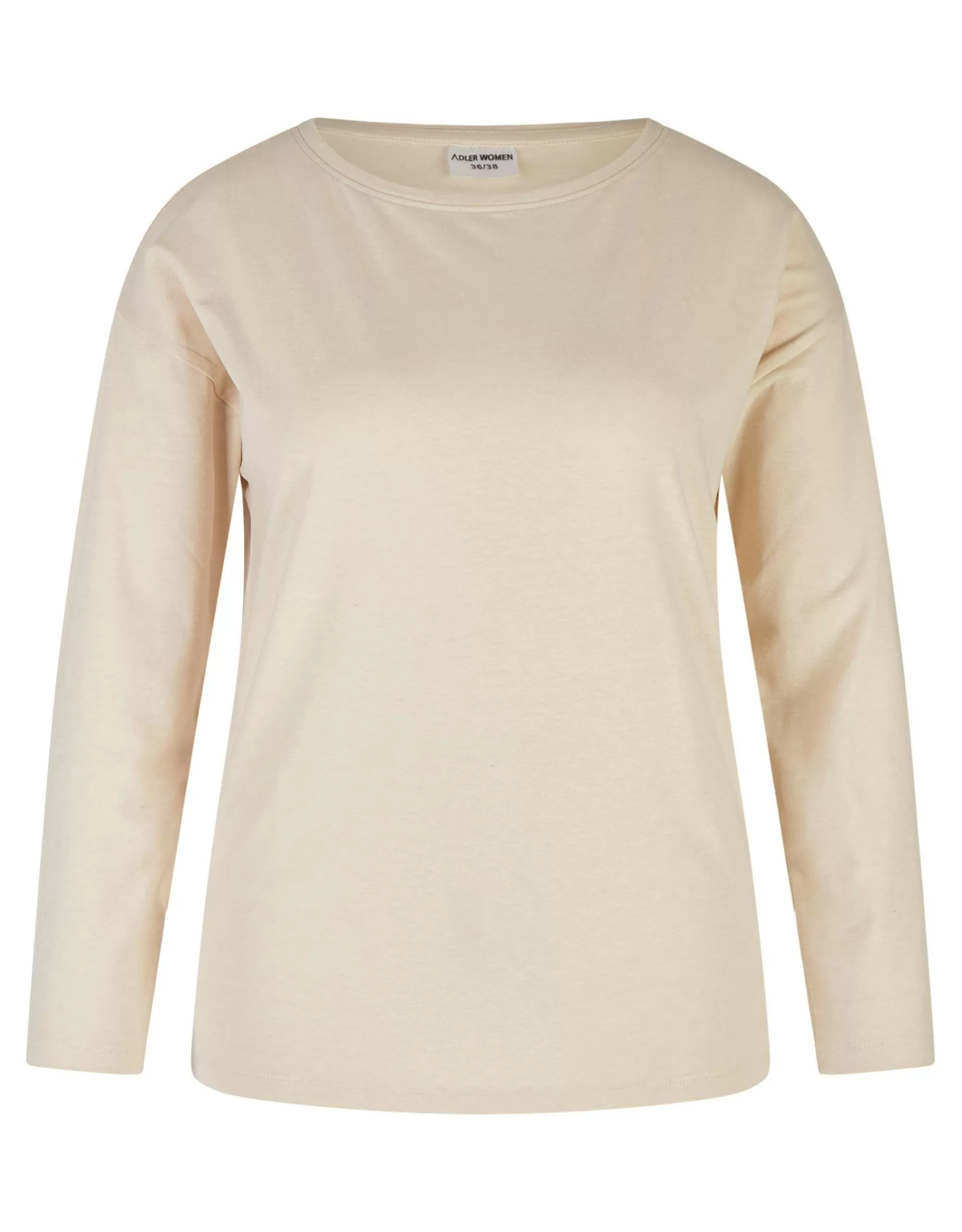 ADLER WOMEN Mix & Match Langarmshirt Creme Clearance