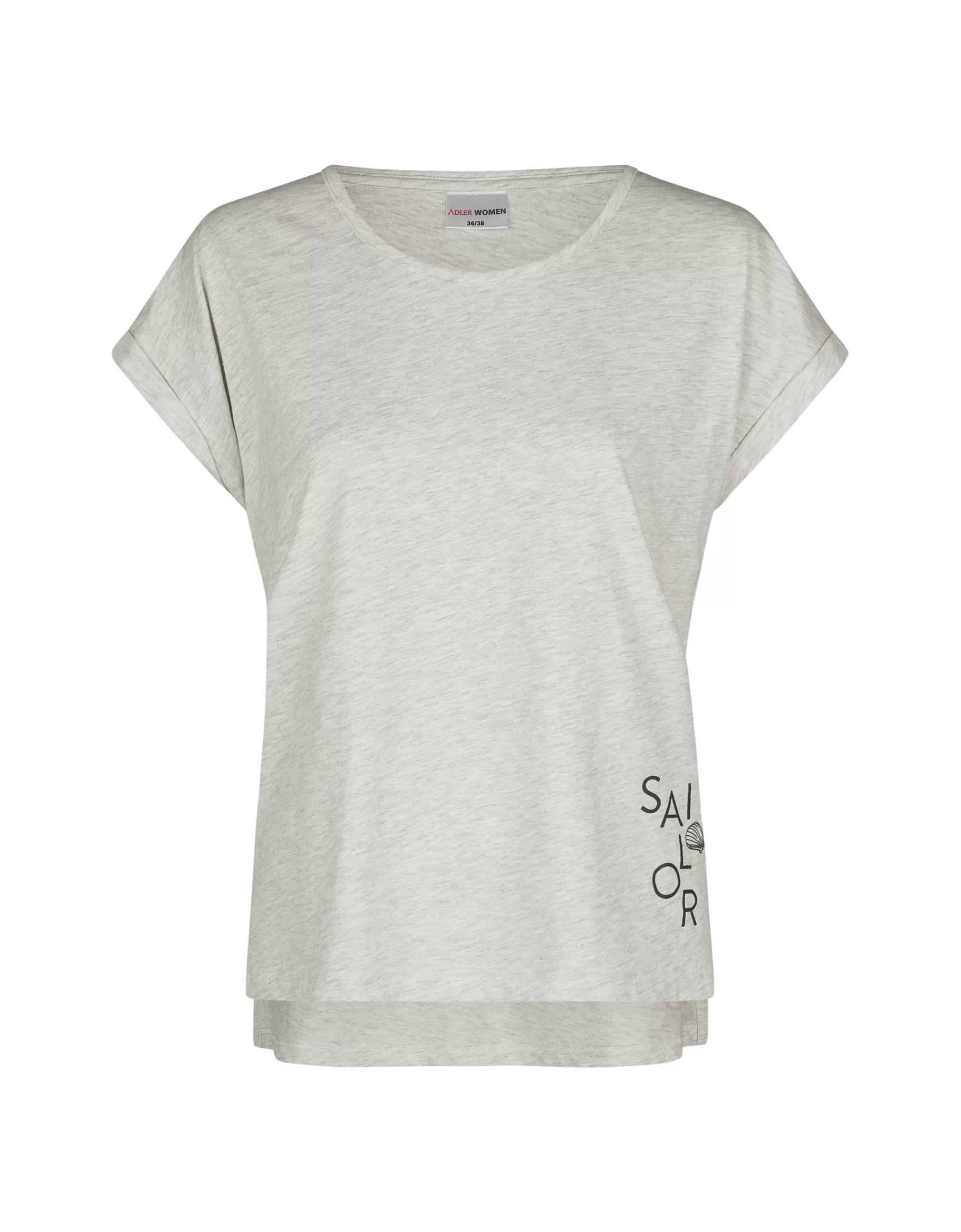 ADLER WOMEN Mix&Match T-Shirt Grau Flash Sale