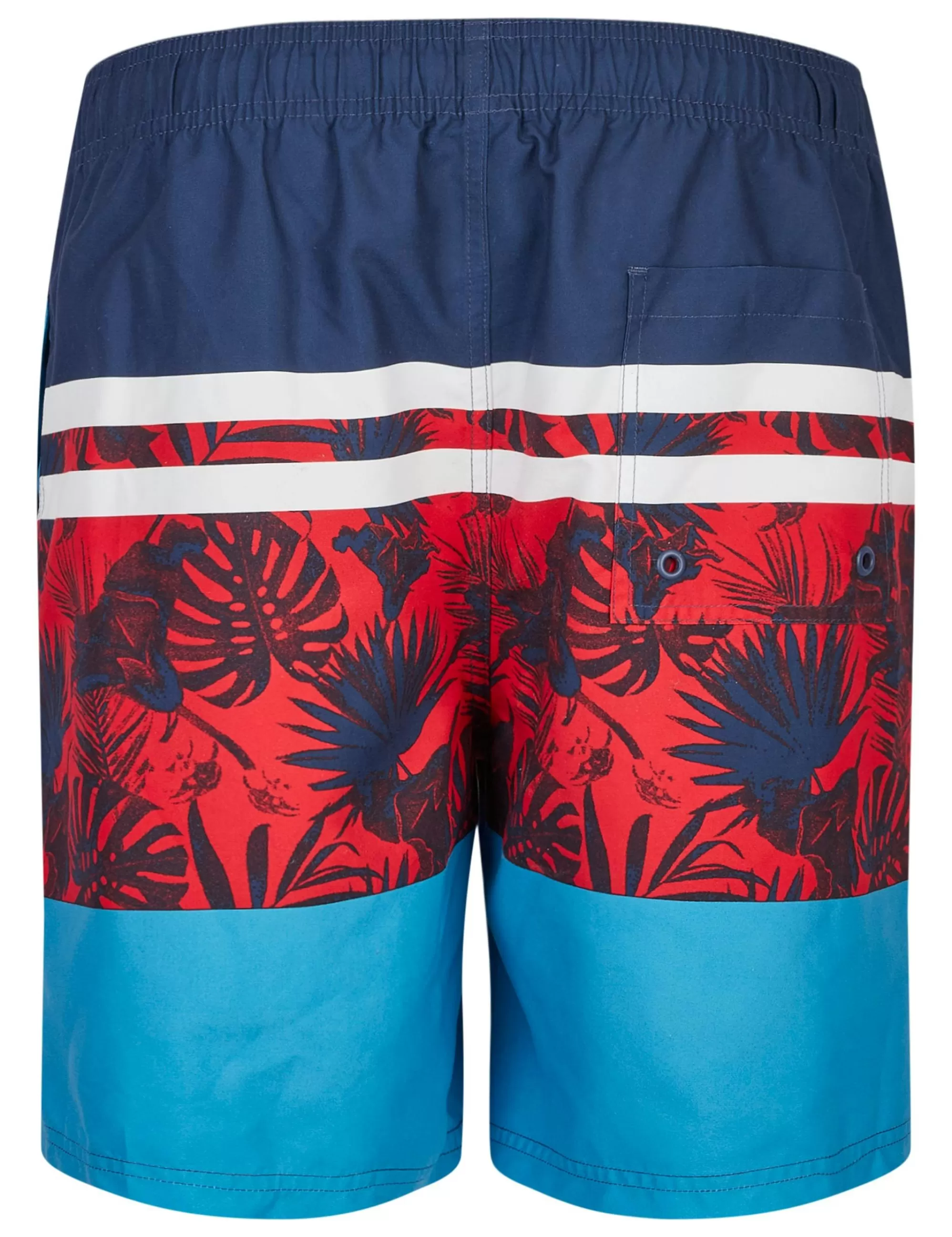 Modische Schwimmshort Mit Blätterdruck-Bexleys man Store