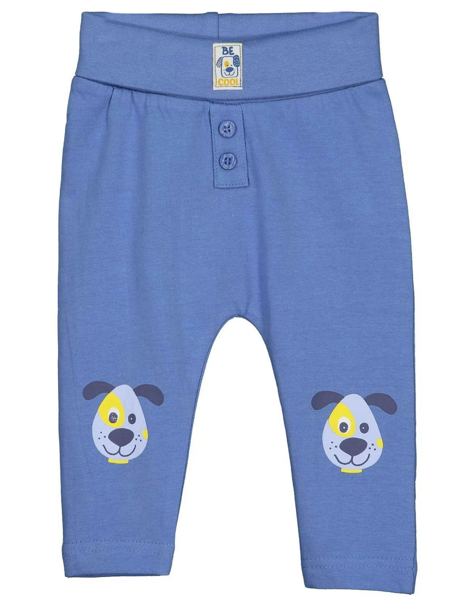 New Born Baby Boys Jerseyhose-Blue Seven Clearance