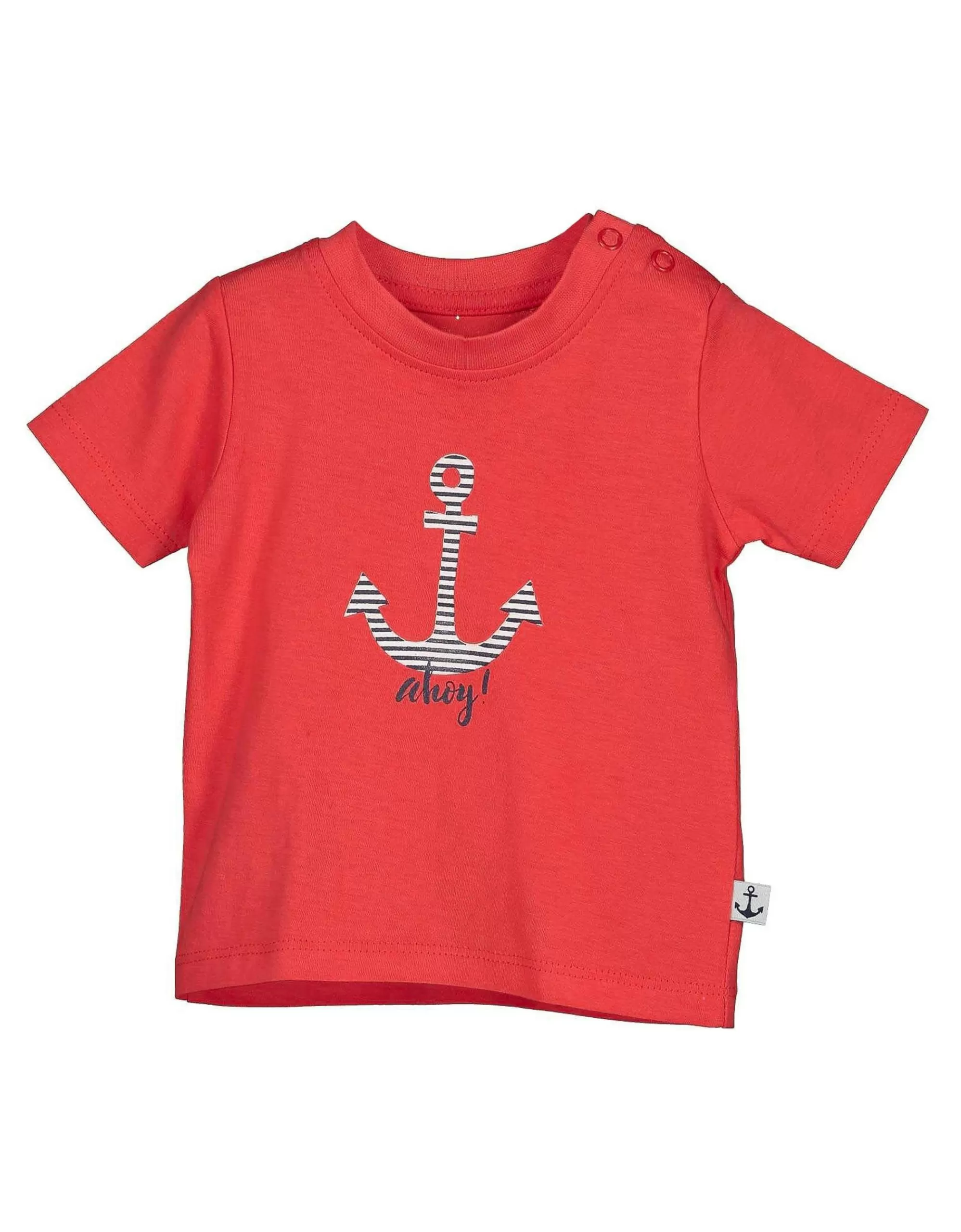 New Born Baby Boys T-Shirt-Blue Seven Fashion