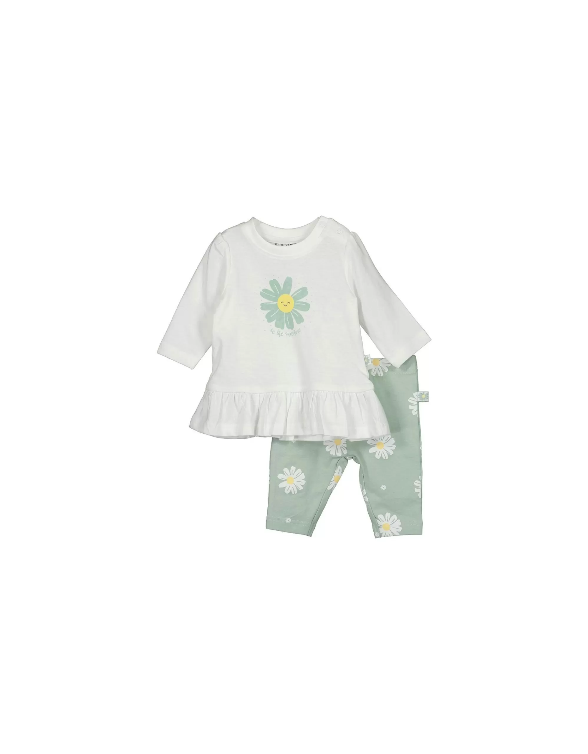 New Born Baby Girls Set Shirt Und Hose-Blue Seven Best