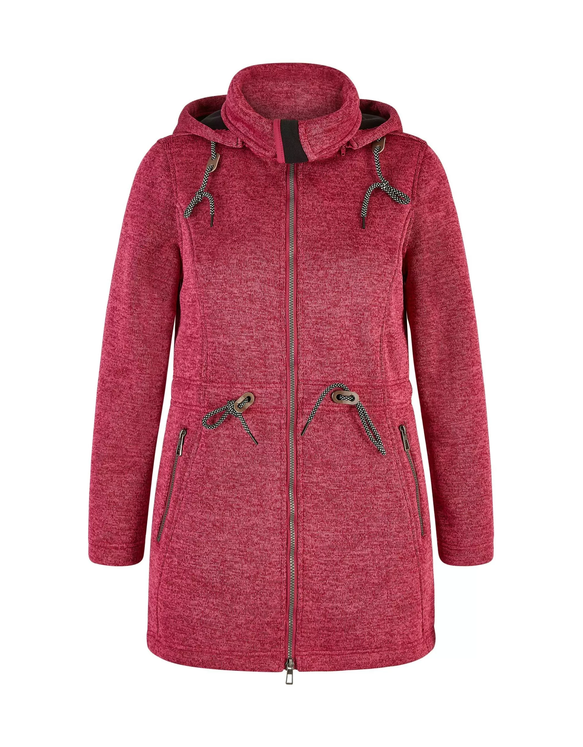 Eibsee Outdoor Strickfleece Jacke Beere Best Sale