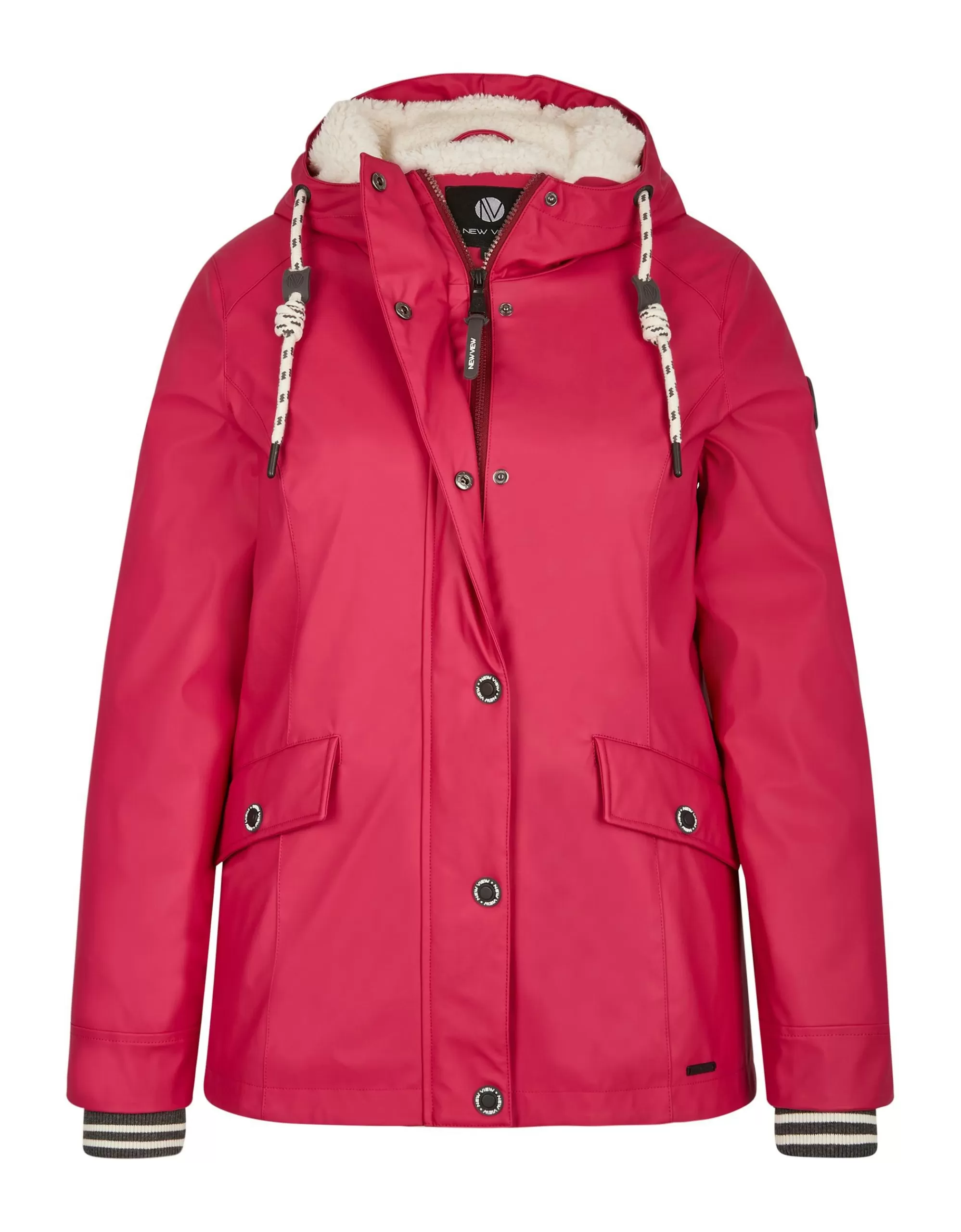 Adler Collection Outdoorjacke Mit Teddy-Fell Pink Best Sale