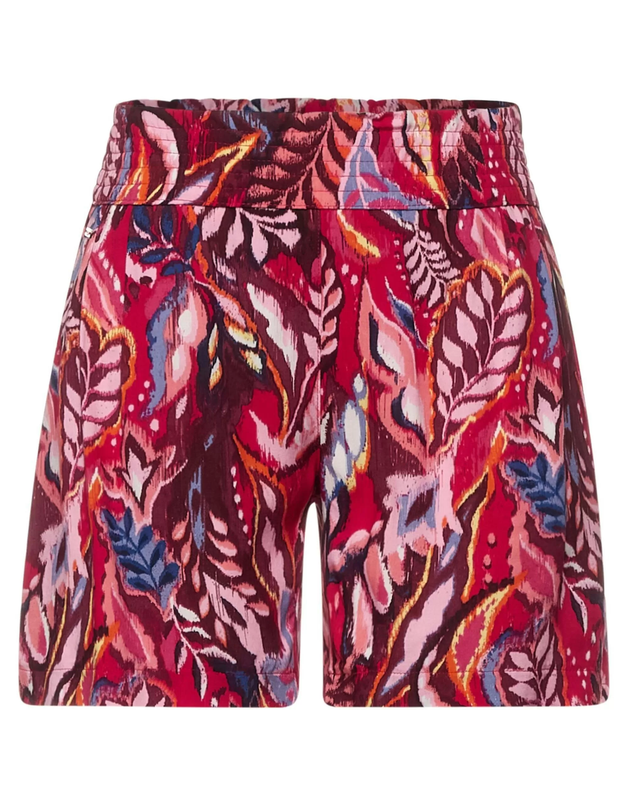 Street One Paperbag Viskose Shorts Rot Hot