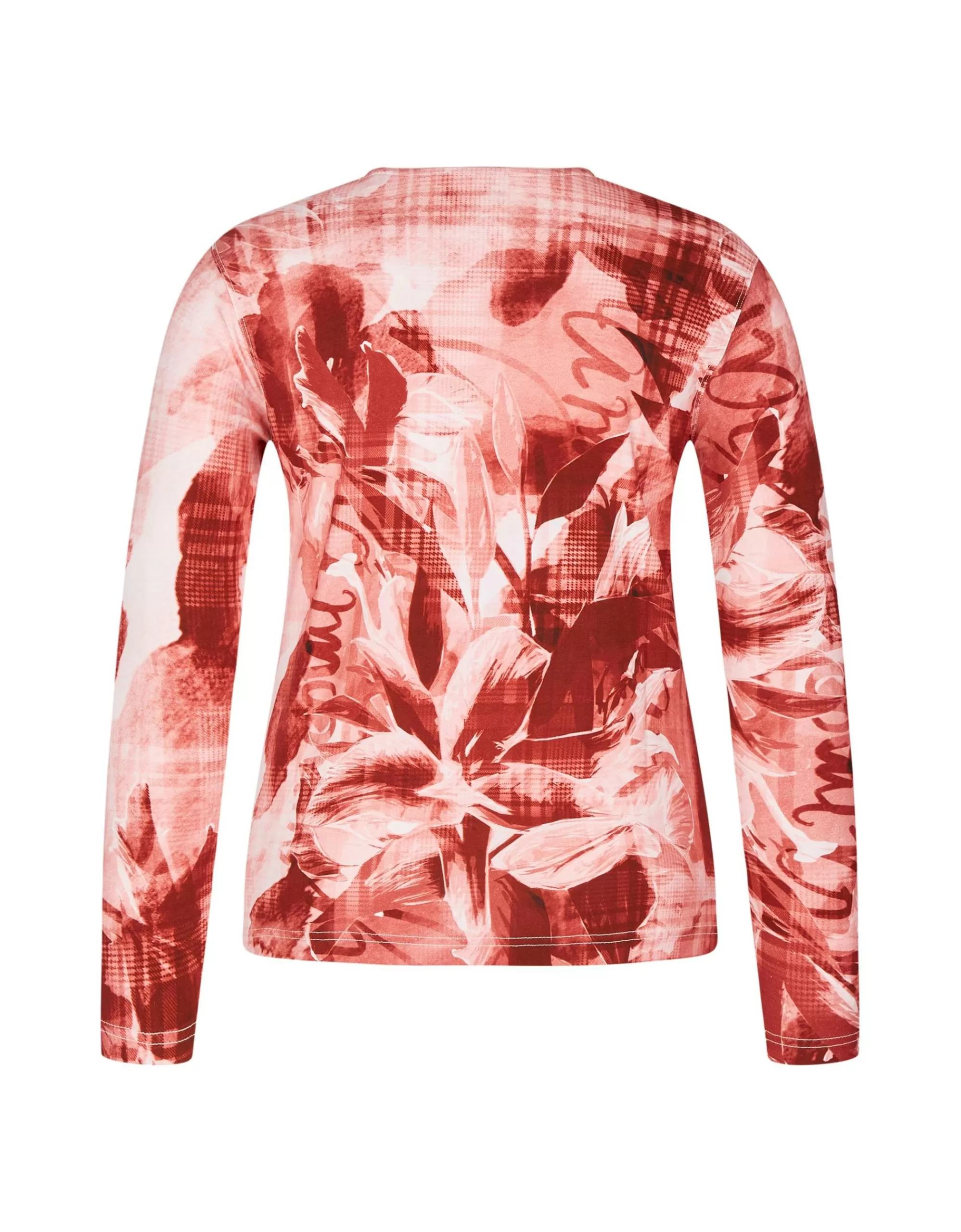 Steilmann Edition Pima Cotton Shirt Im Allover-Druck Rose Store