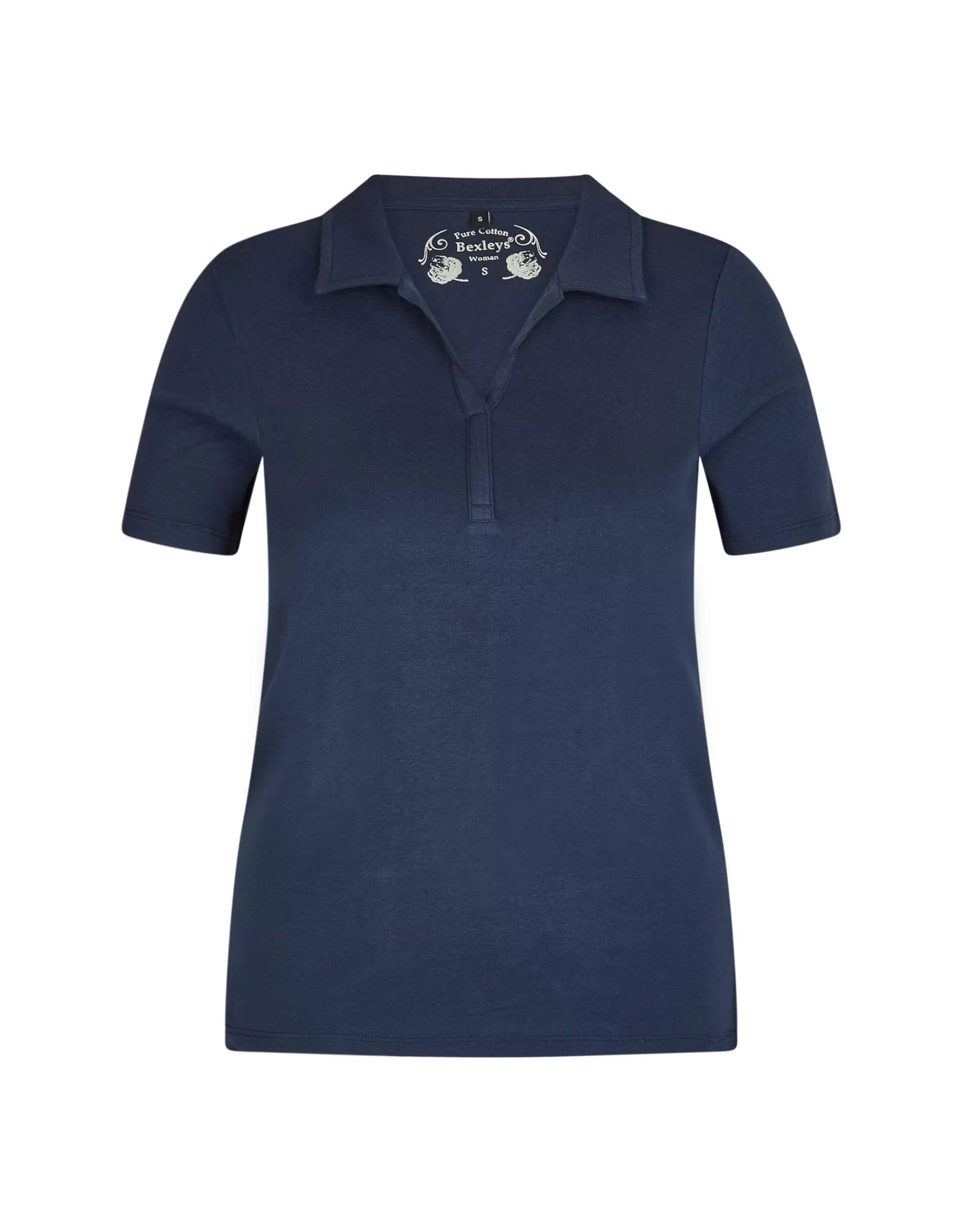 Bexleys woman Poloshirt Marine Online