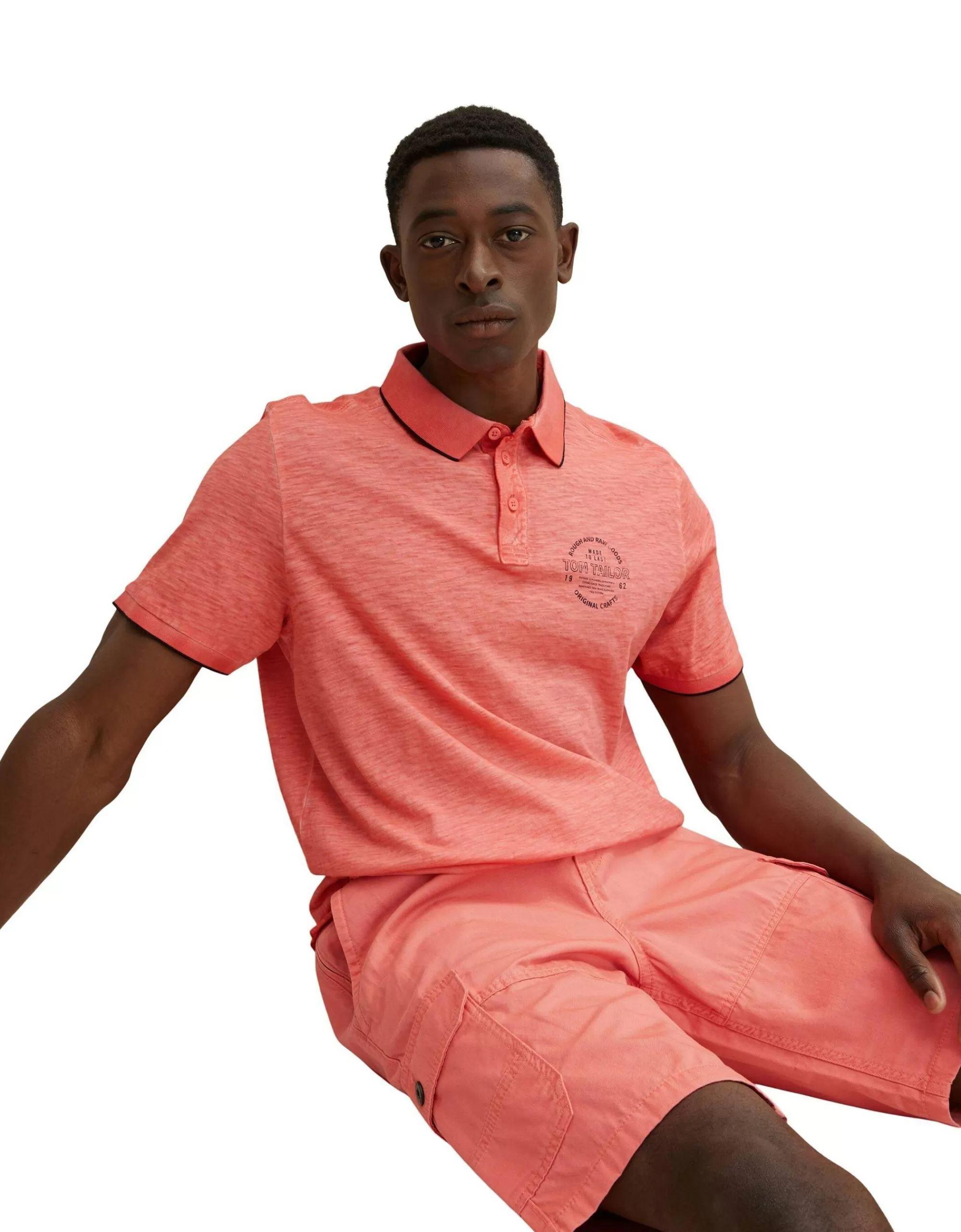 Poloshirt Mit Logo Print-TOM TAILOR Cheap