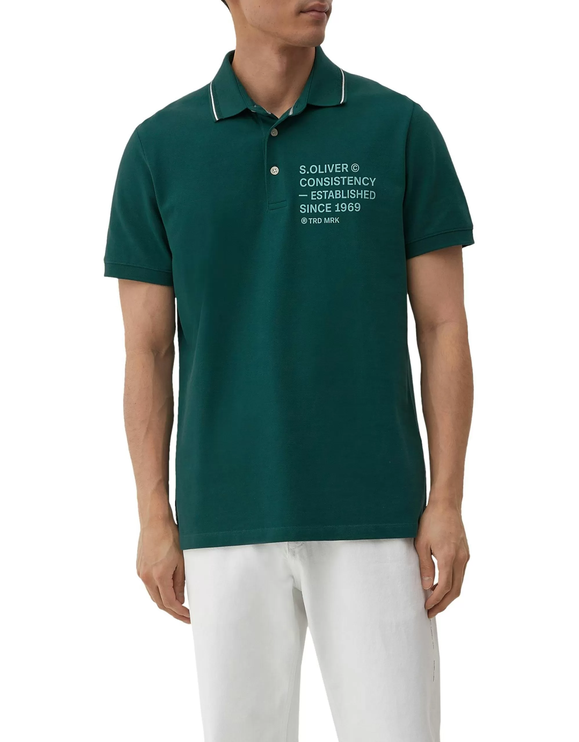 Poloshirt Mit Piquéstruktur-s.Oliver Best Sale