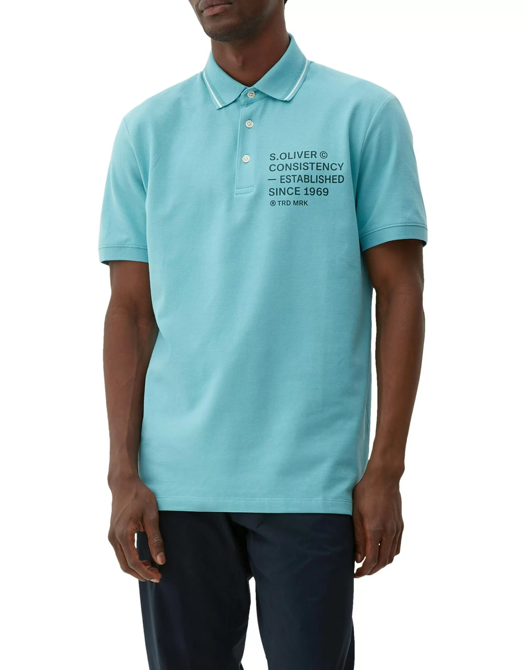 Poloshirt Mit Piquéstruktur-s.Oliver Cheap