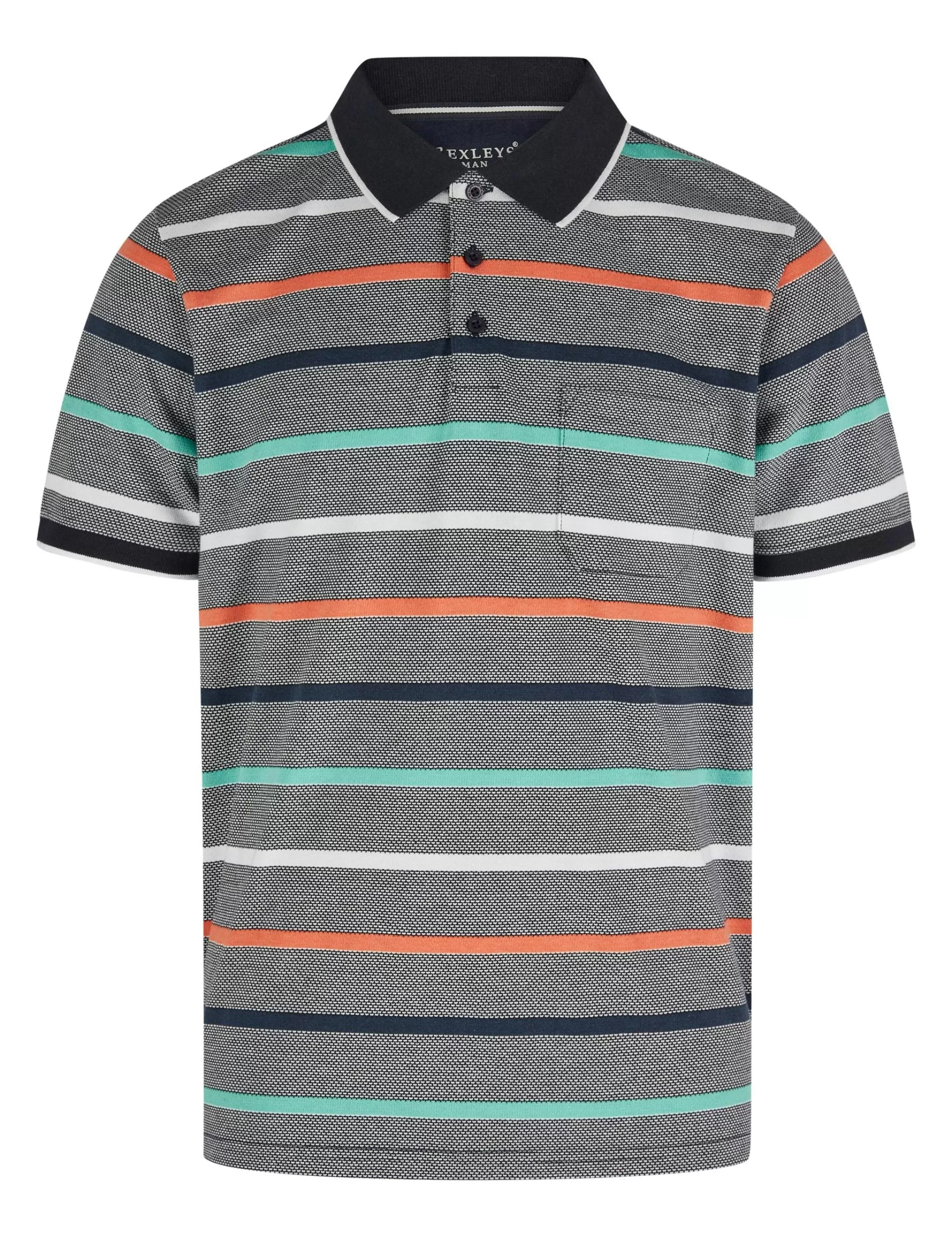 Poloshirt Mit Streifen-Bexleys man Cheap