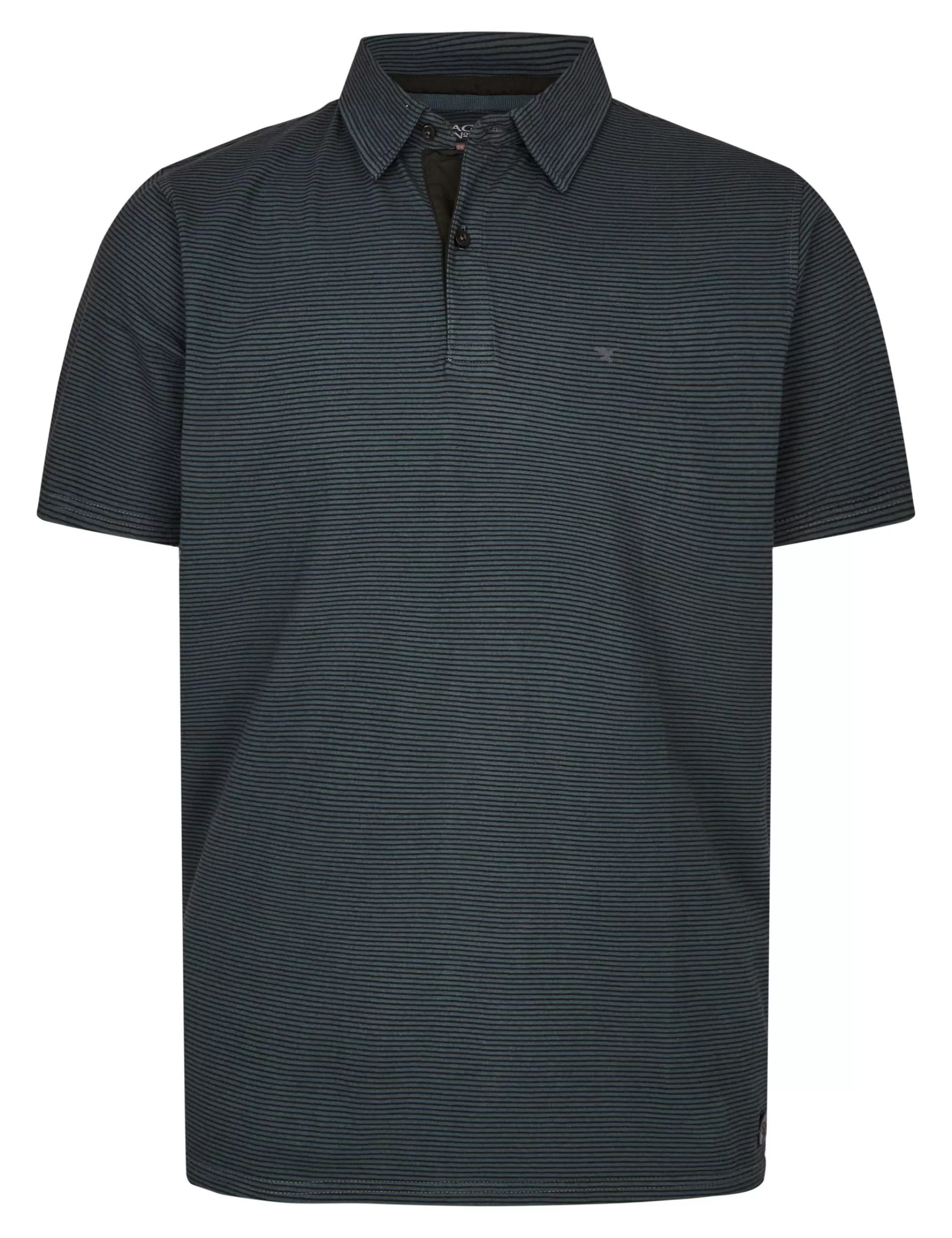 Poloshirt Mit Streifenmuster-Eagle No. 7 Shop