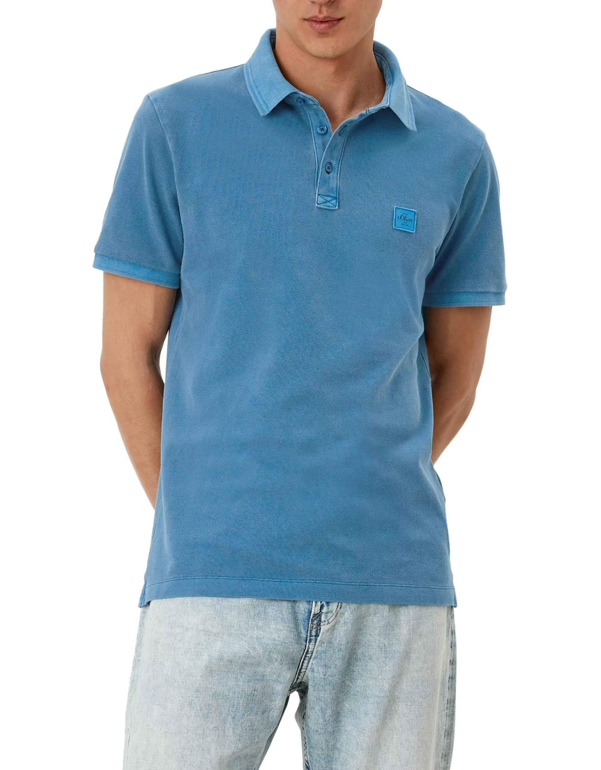 Poloshirt Mit Wascheffekt-s.Oliver Cheap