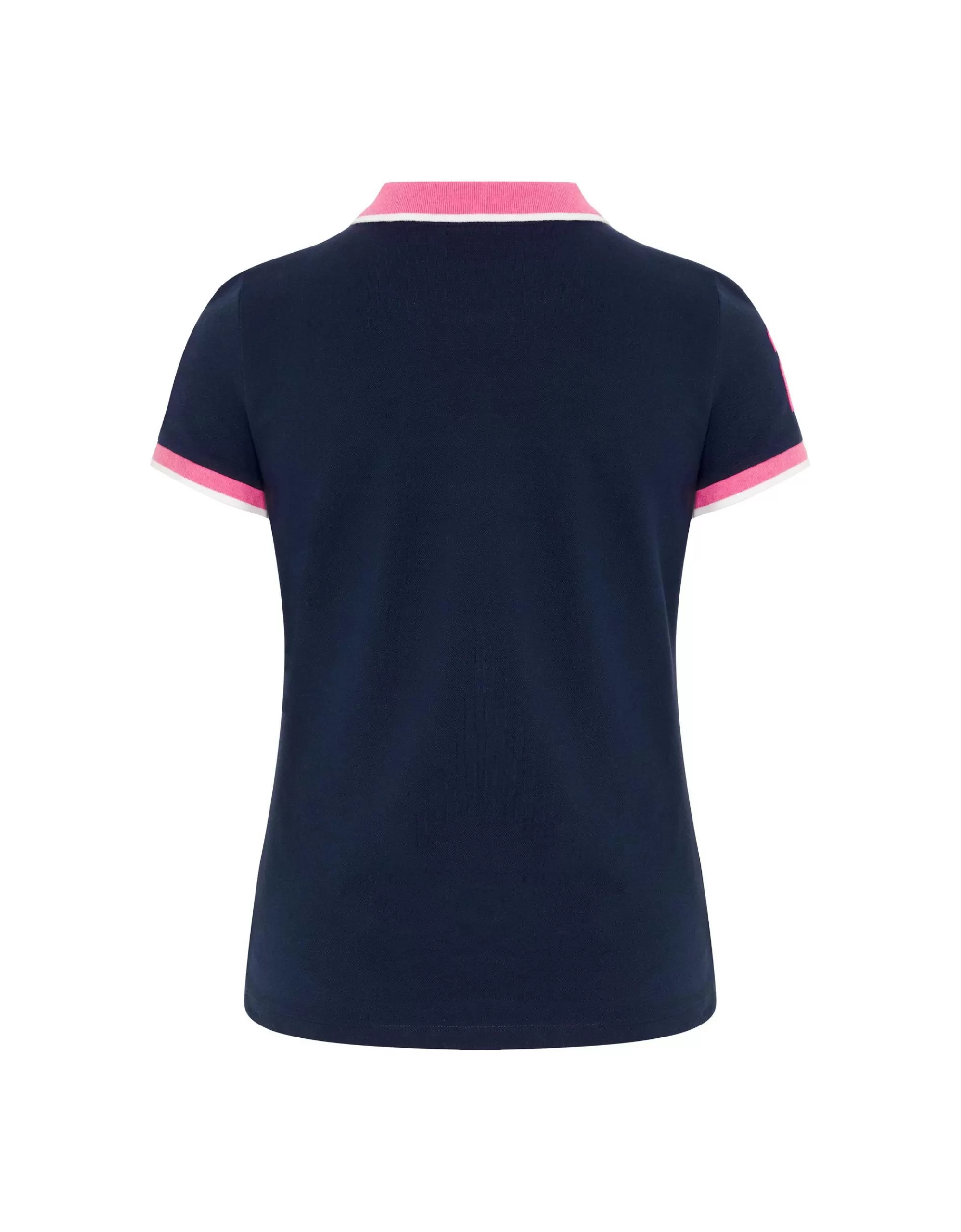 Polo Sylt Poloshirt Normale Passform Marine/Pink Cheap