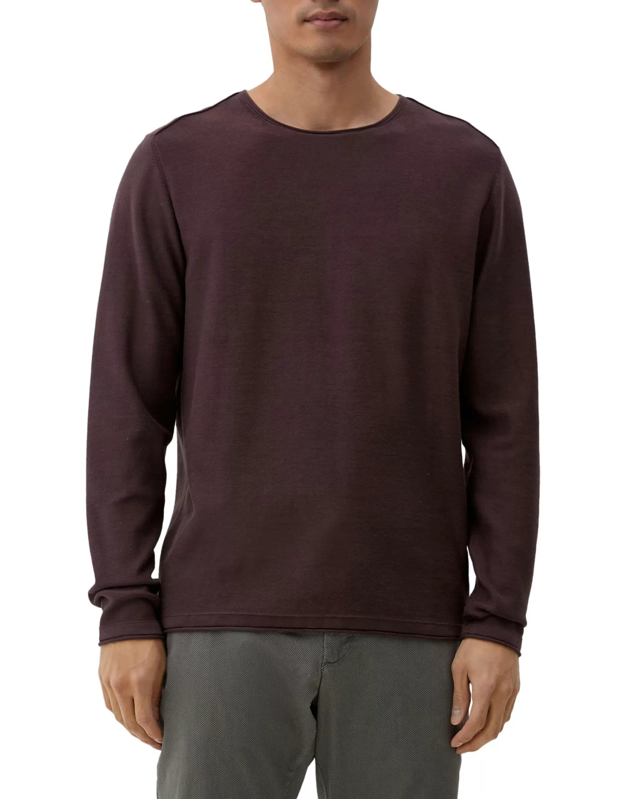 Pullover Mit Rollsaumblende-s.Oliver Store