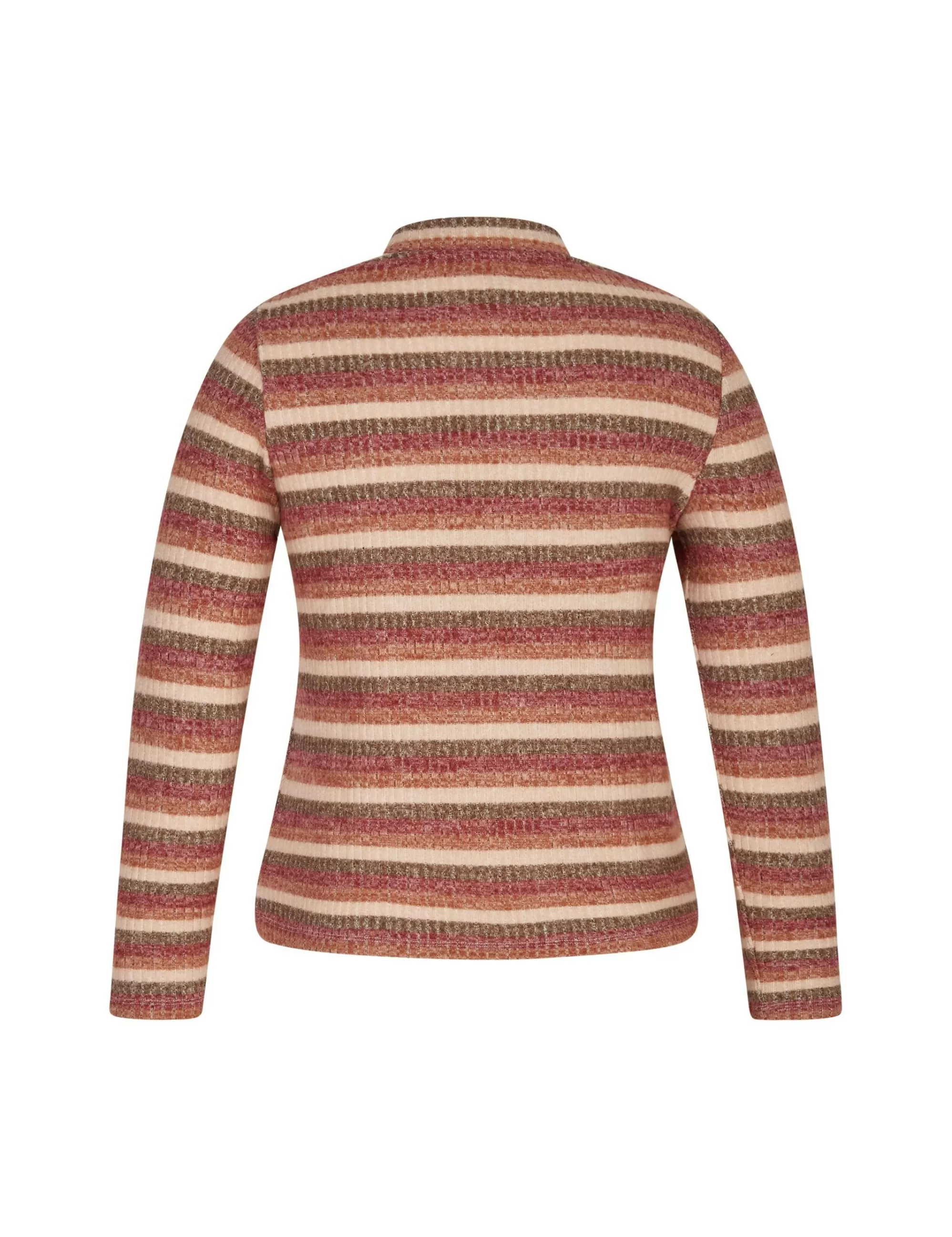 Bexleys woman Pullover Mit Stehkragen Rot/Braun/Beige Shop