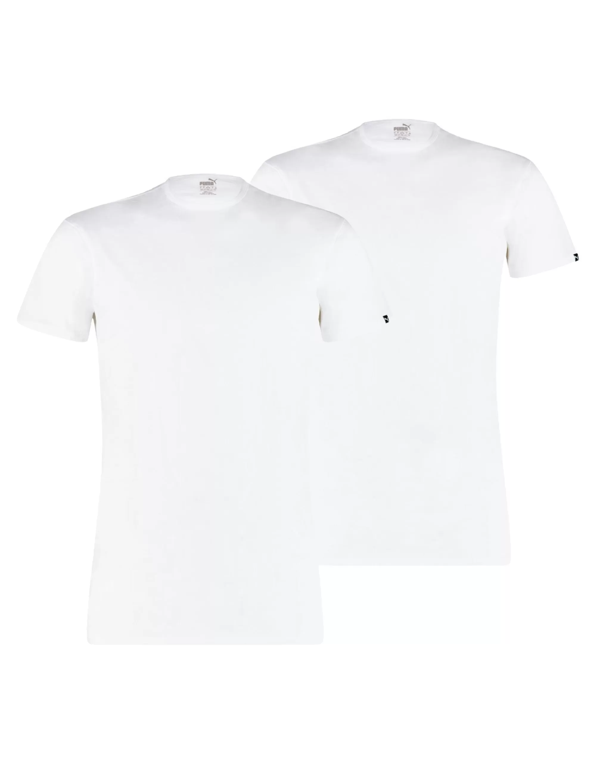 Basic Herren T-Shirt Mit Rundhalsausschnitt 2Er-Pack-Puma Outlet