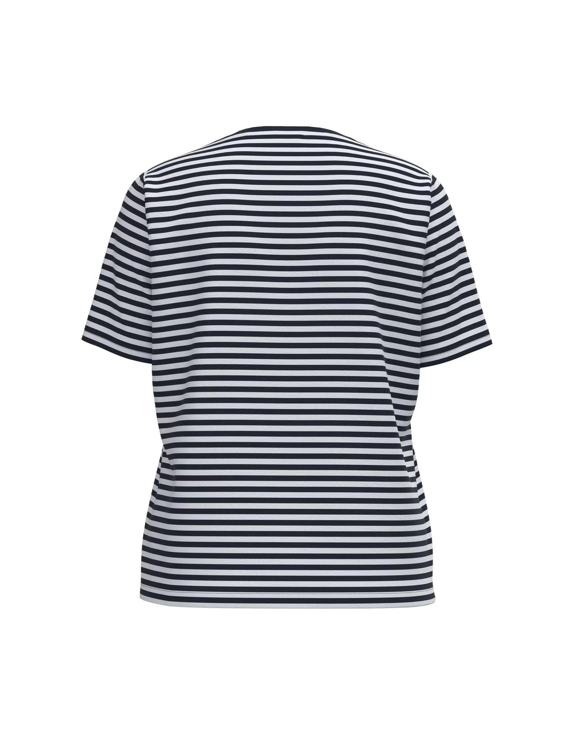 Via Cortesa Ringel T-Shirt Marine Fashion