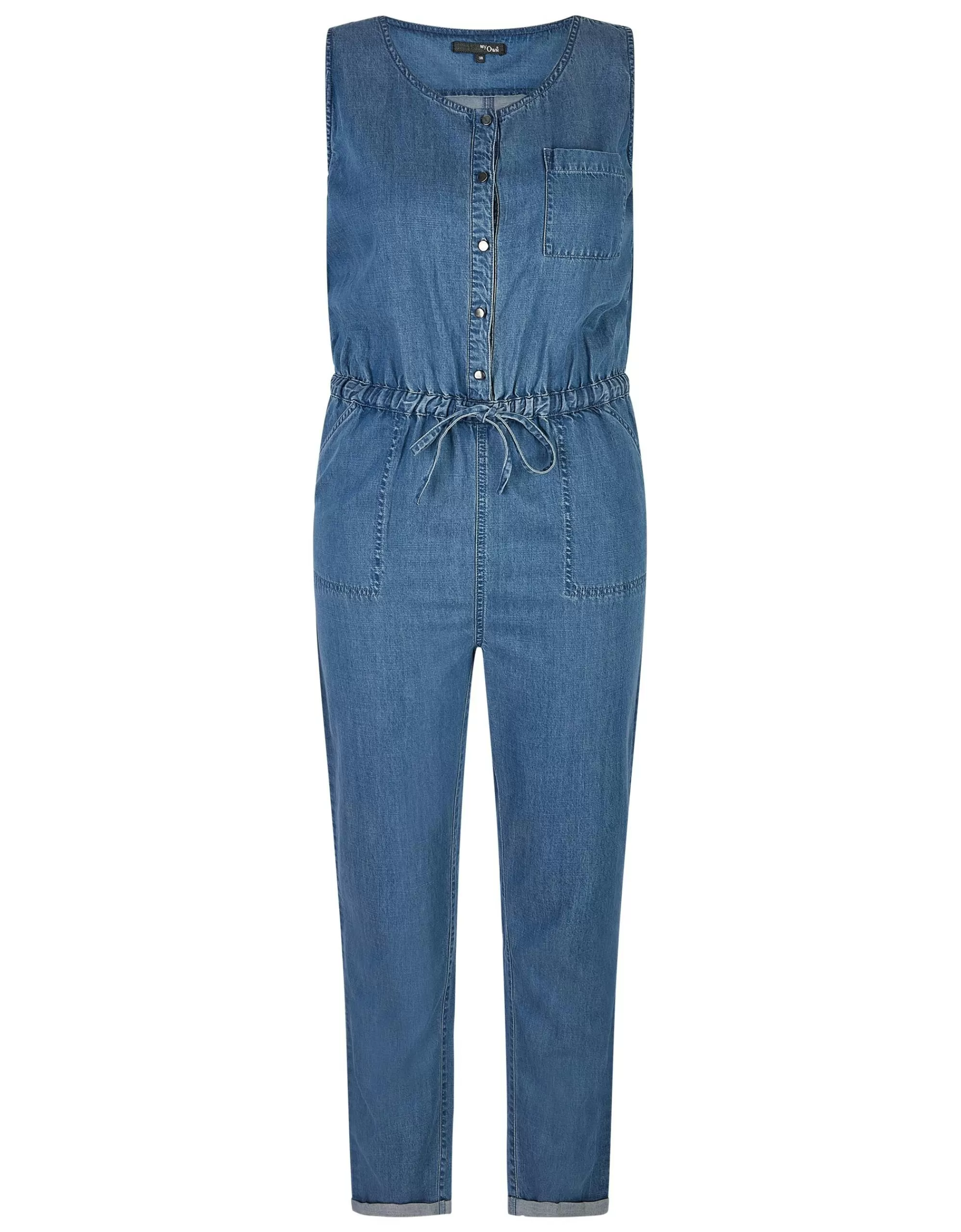 MY OWN Ärmelloser Jumpsuit Denim Medium Stone Best