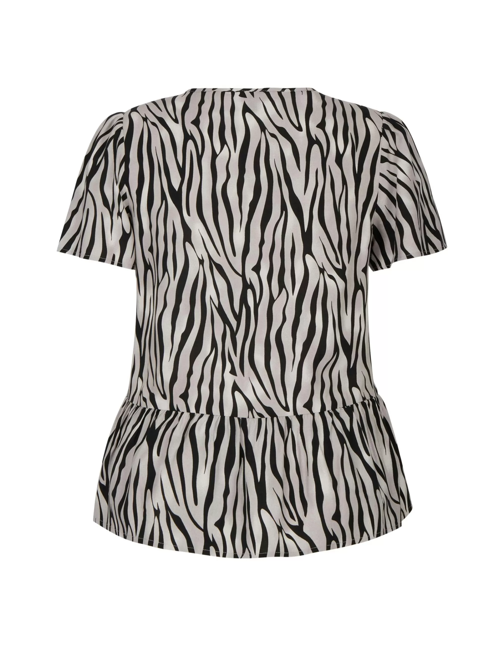 Bexleys woman Schlupfbluse Im Zebra Muster Schwarz/Grau Cheap