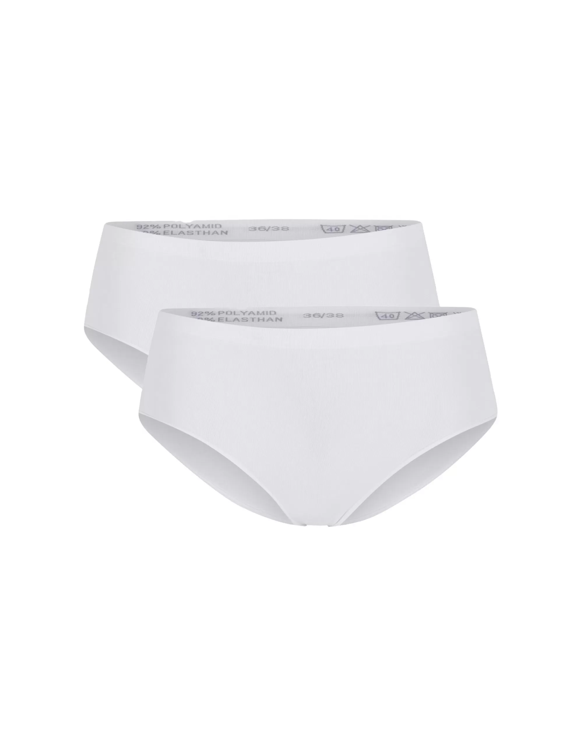 ADLER BODYWEAR Seamless Maxislip 2Er-Pack Weiß Online