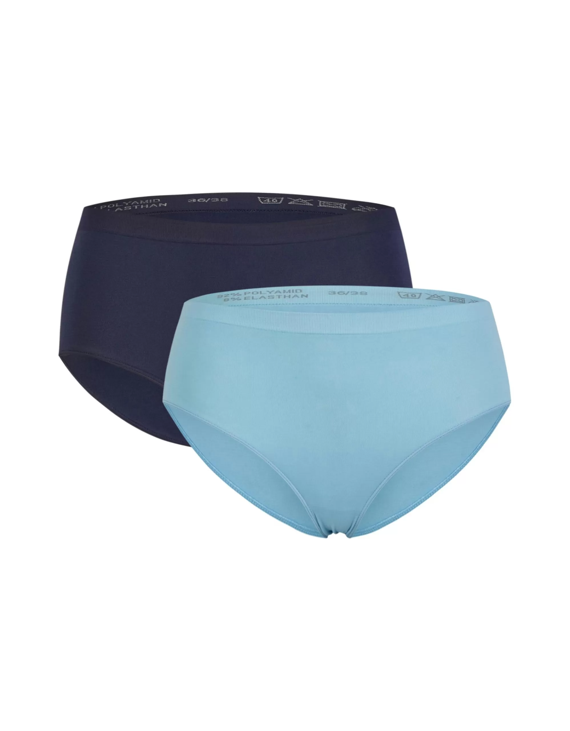 ADLER BODYWEAR Seamless Maxislip 2Er-Pack Blau/Marine Discount