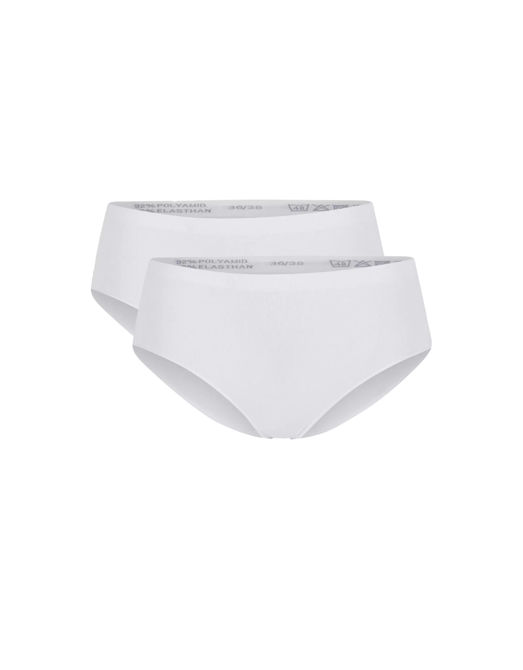 ADLER BODYWEAR Seamless Maxislip 2Er-Pack Weiß Store