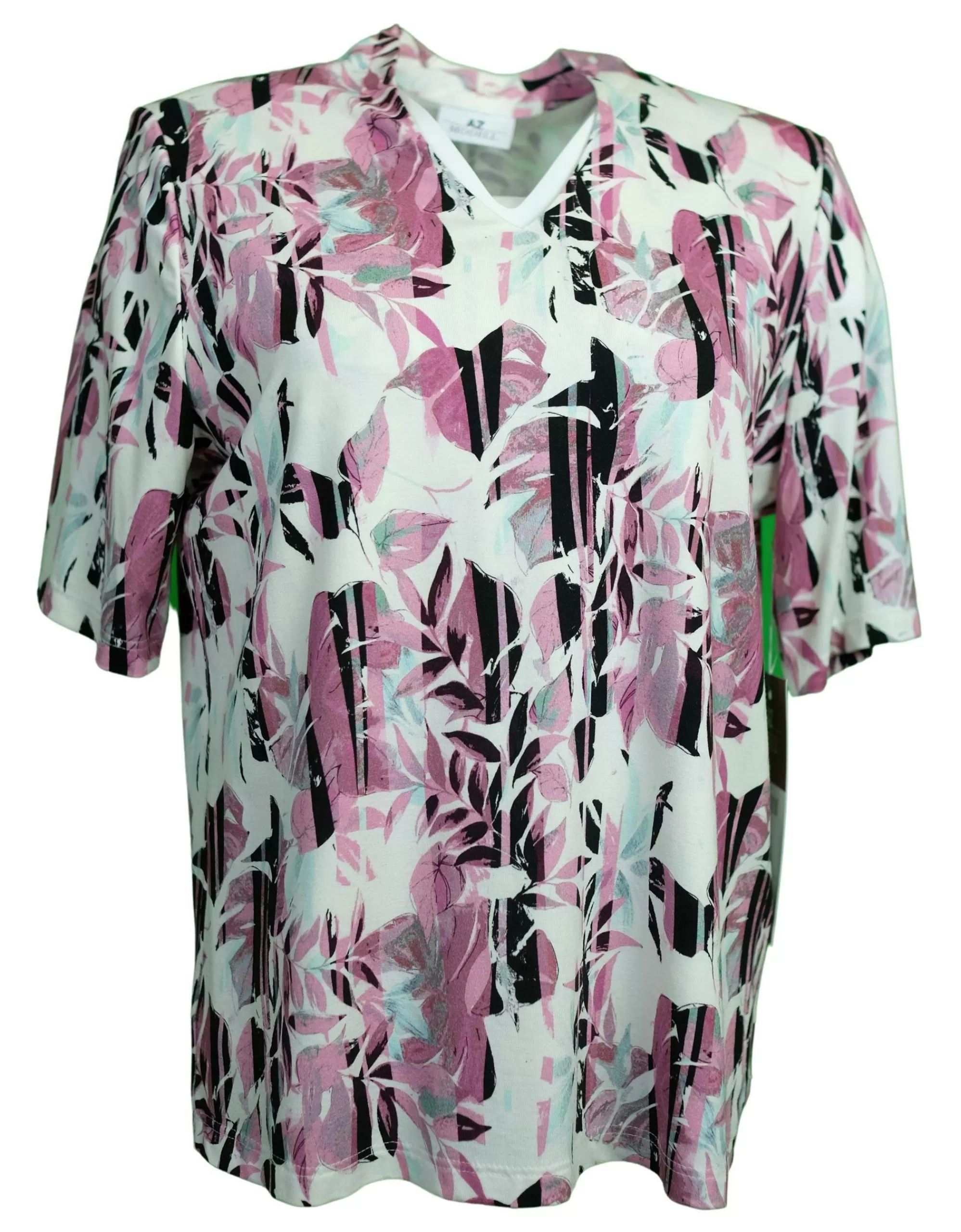 AZ-Modelle Shirt Im Allover Druck Rosa Fashion