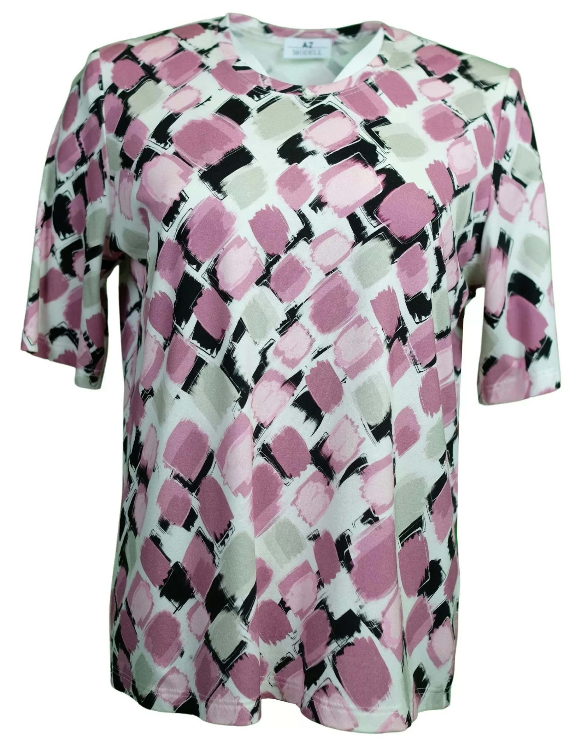 AZ-Modelle Shirt Im Allover Druck Rosa Outlet