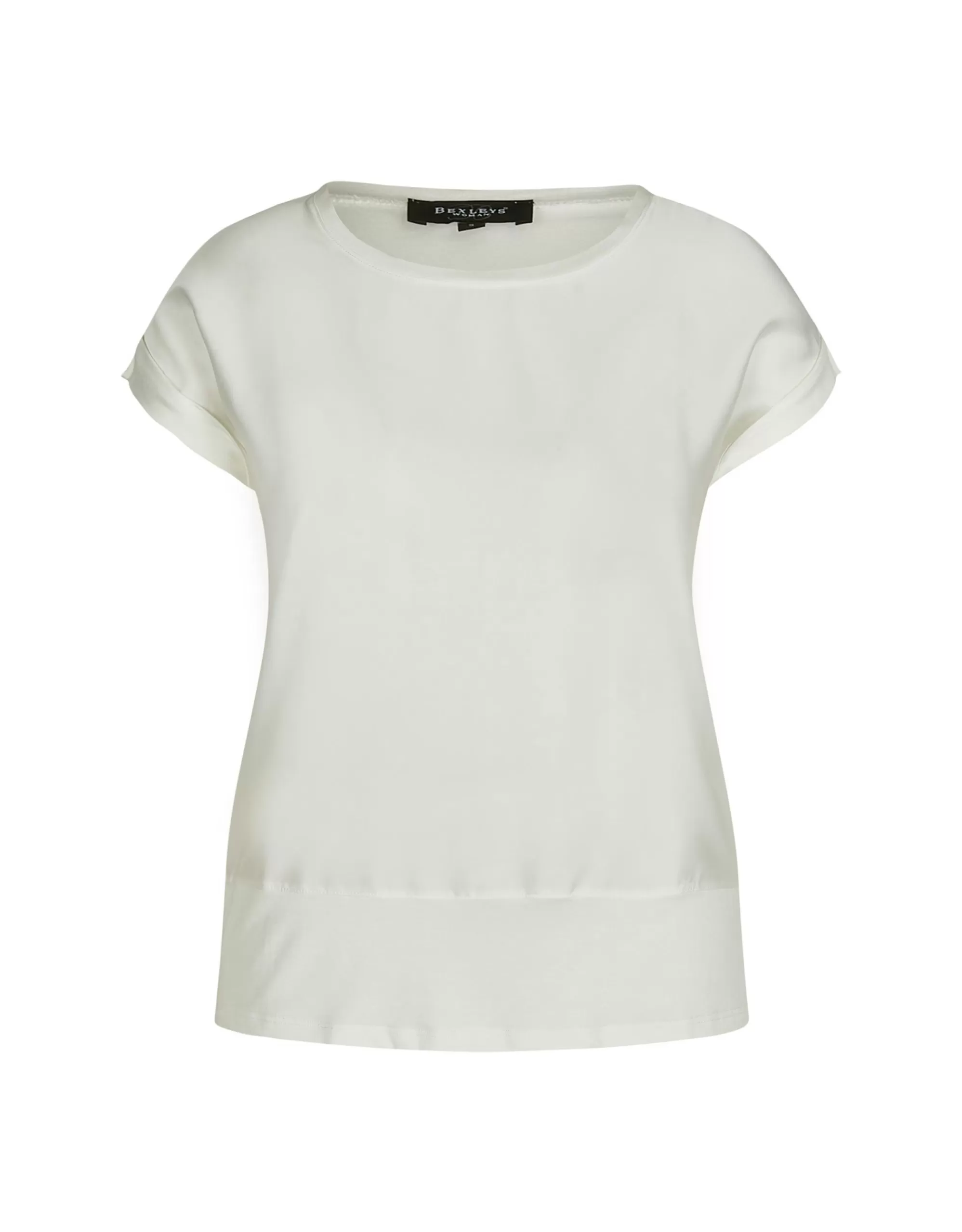 Bexleys woman Shirt In Satin Optik Weiß Store