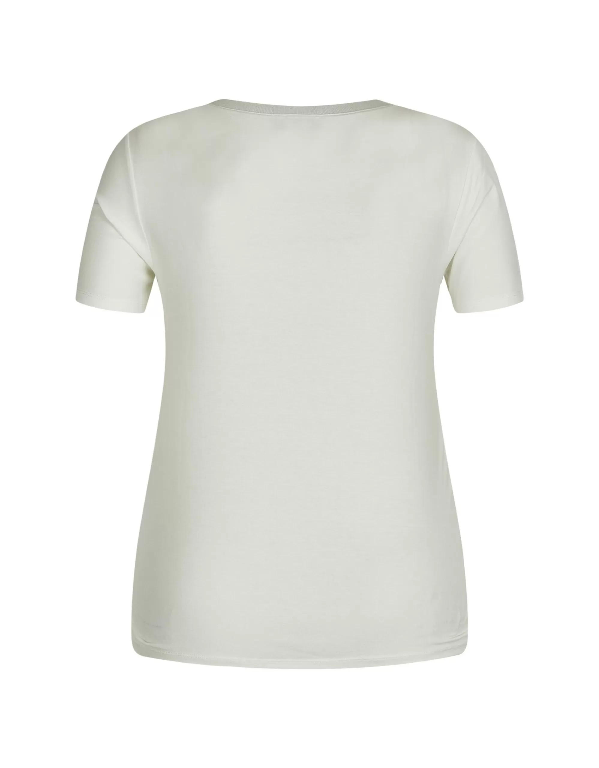 CHOiCE Shirt Mit Chiffonfront Weiß New