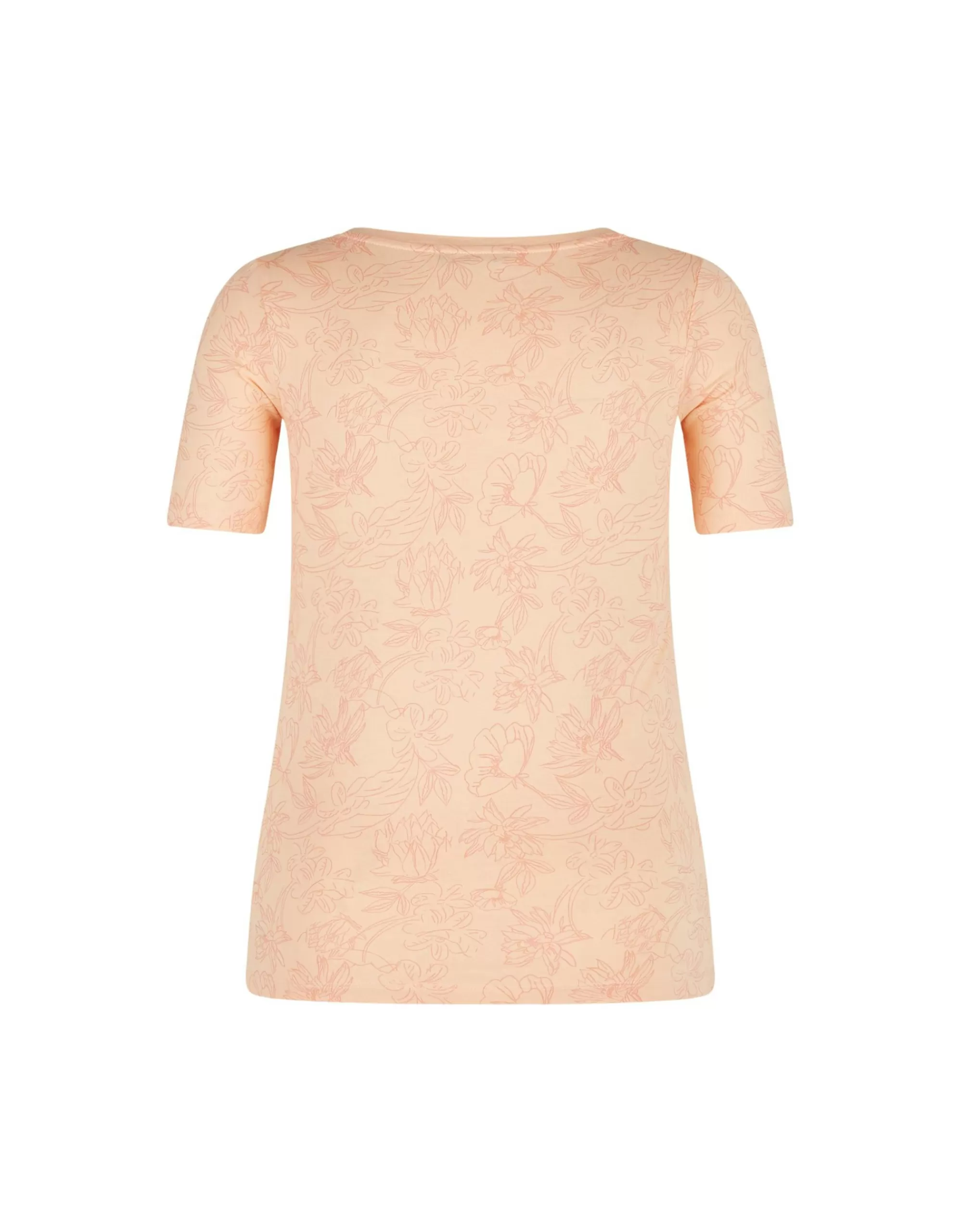 Bexleys woman Shirt Mit Front Druck Coral Flash Sale