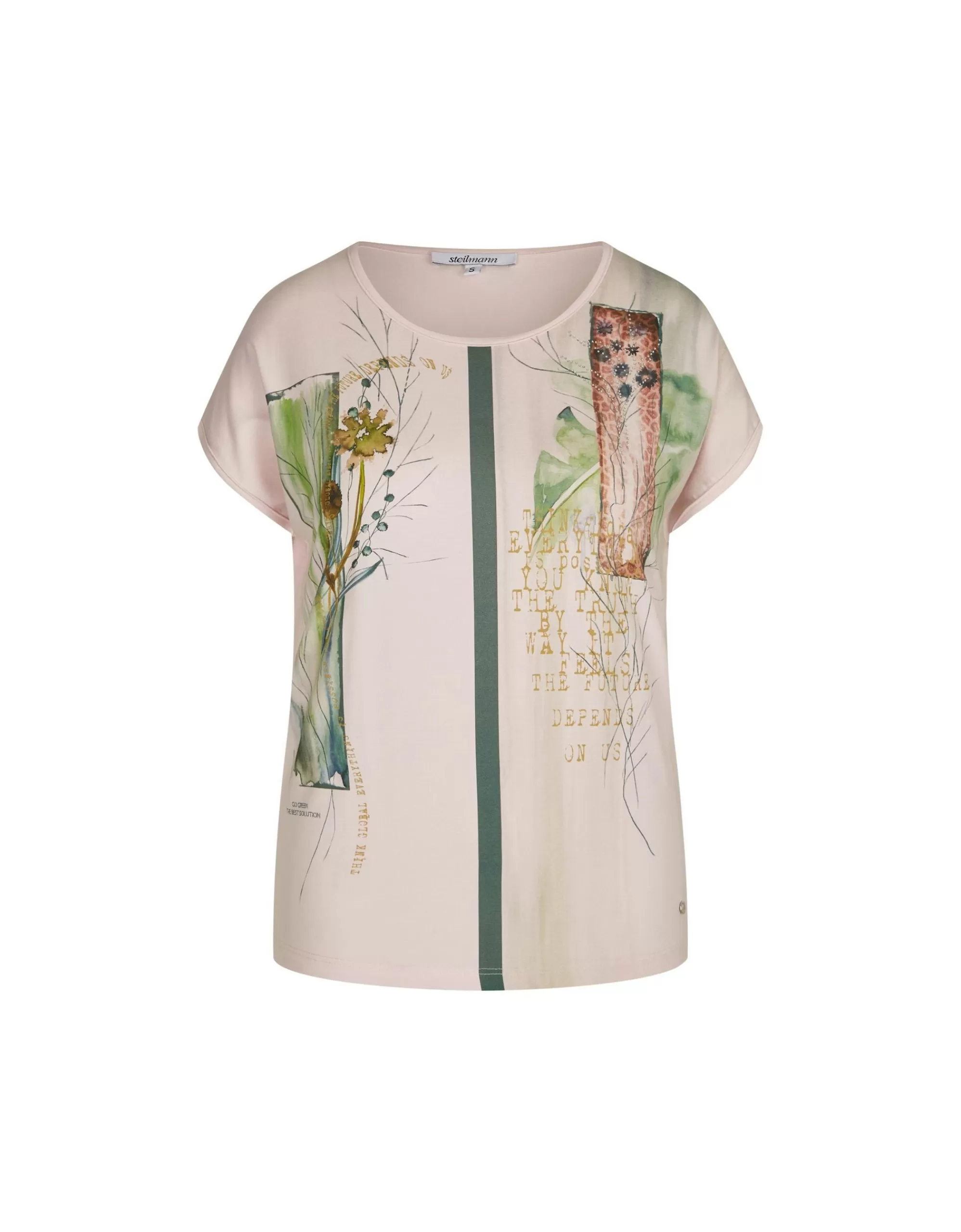 Steilmann Woman Shirt Mit Frontprint Rose Store