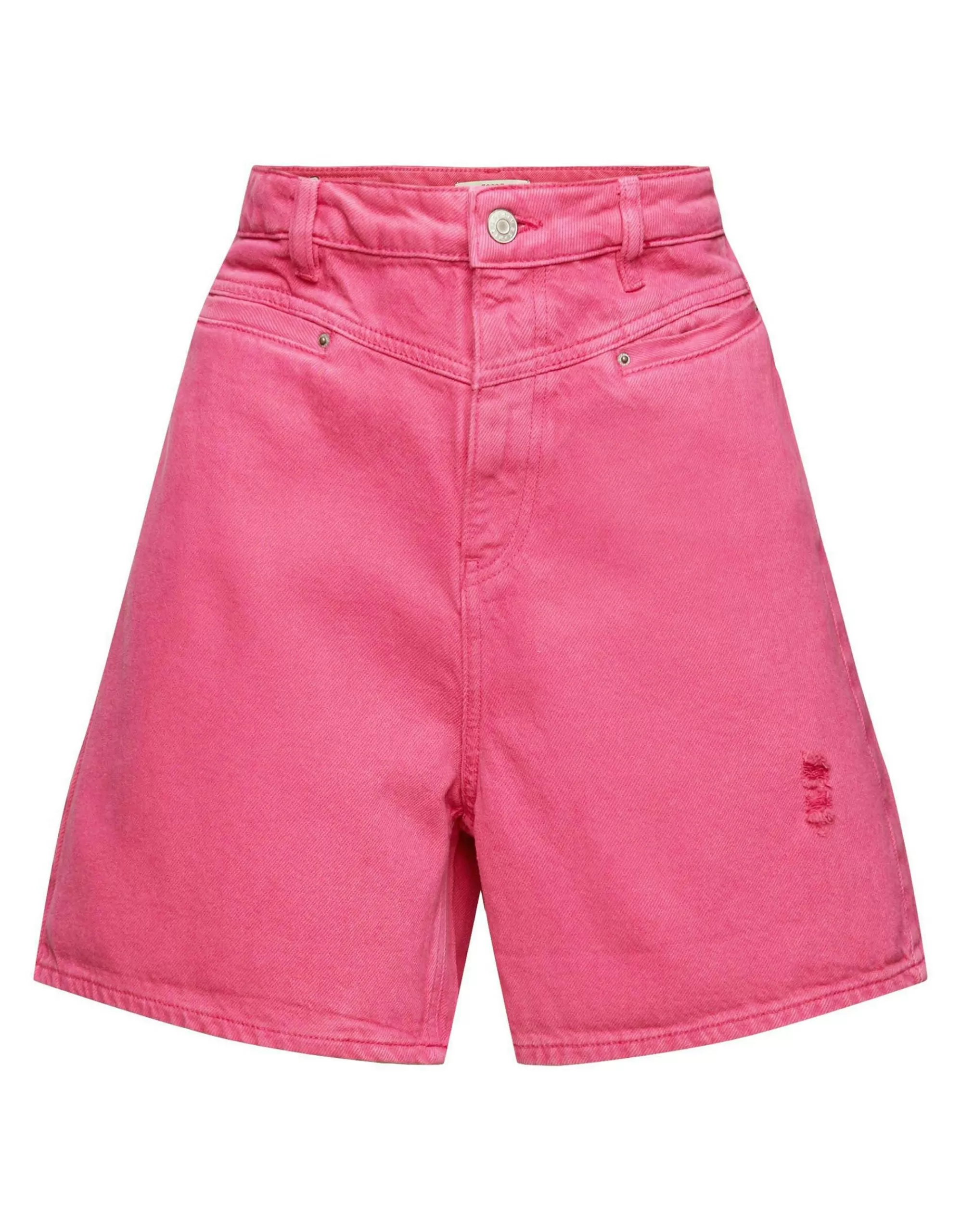 Esprit Shorts Mit Destroyed-Effekten Pink Fashion