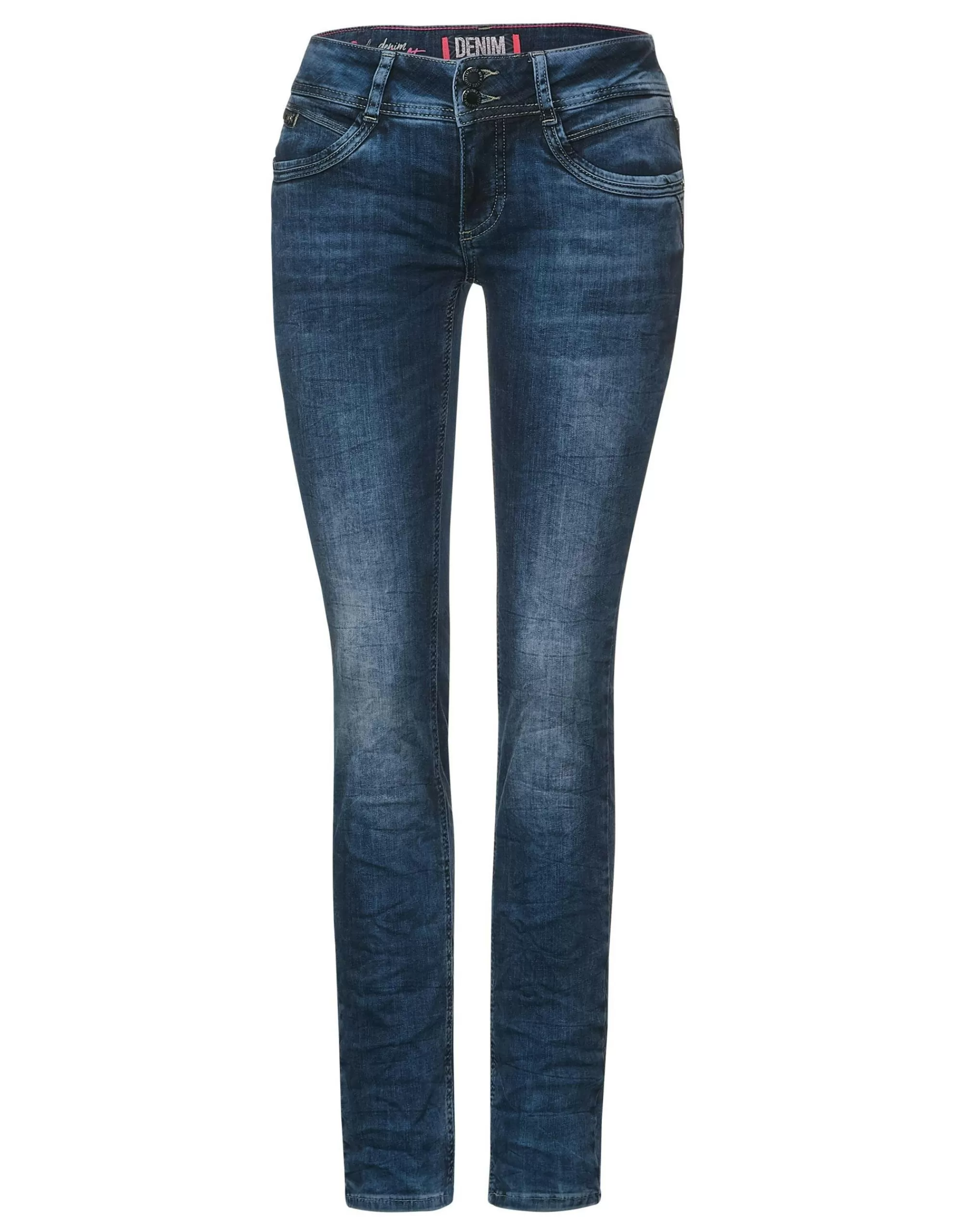 Street One Slim Fit Jeans Indigo Washed Shop