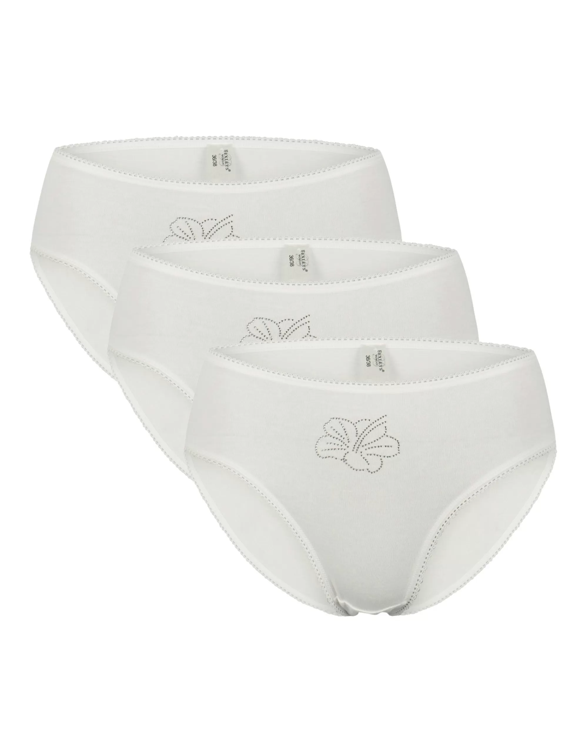 ADLER BODYWEAR Slip 3Er Pack Weiß Cheap