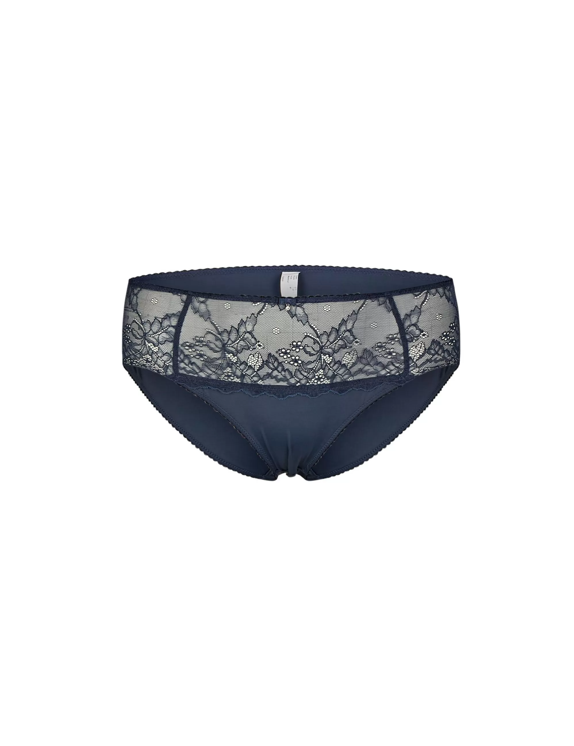 ADLER COMFORT Slip Mit Spitze Blau/Marine New