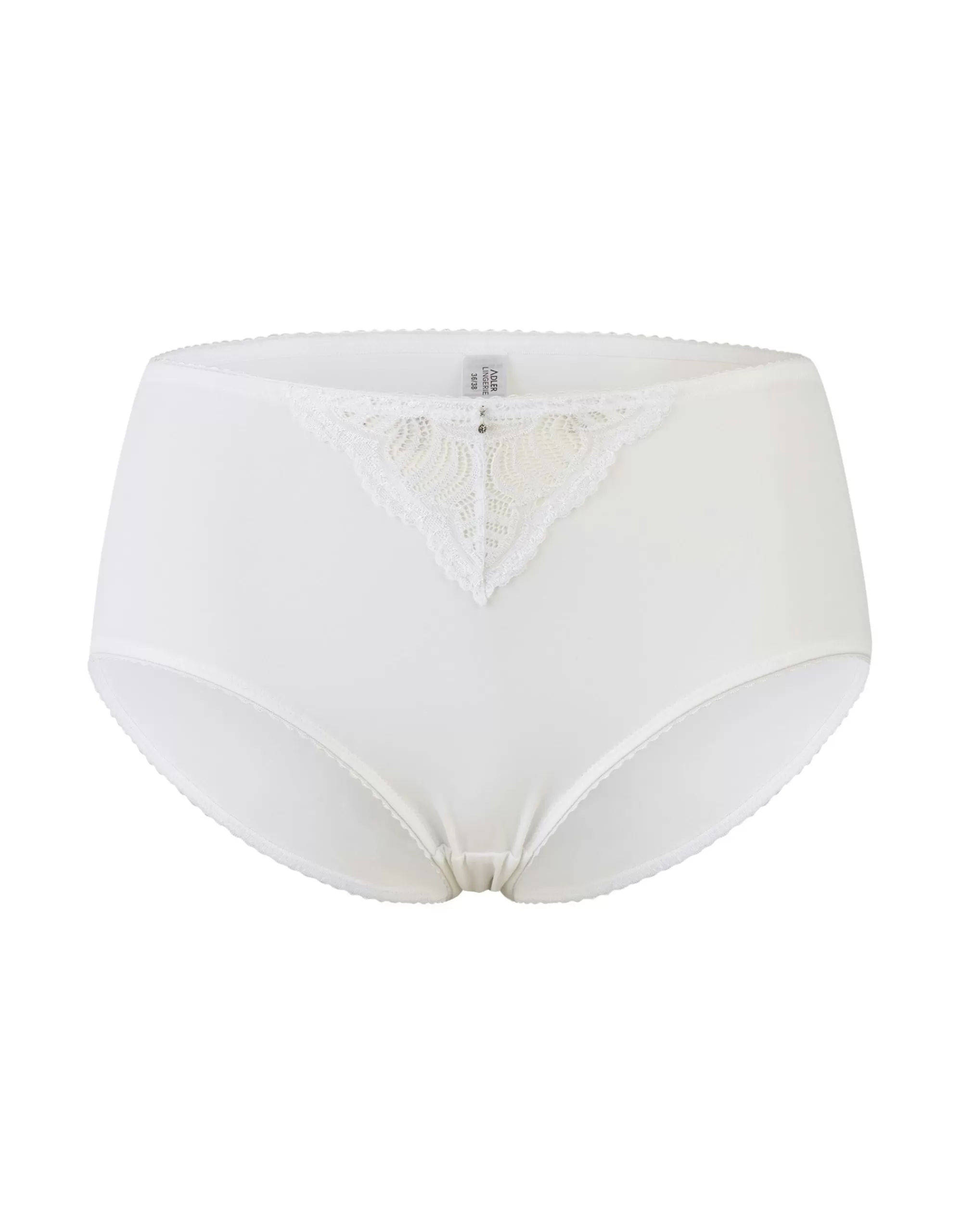 ADLER LINGERIE Slip Mit Spitzenverzierung Weiß Sale