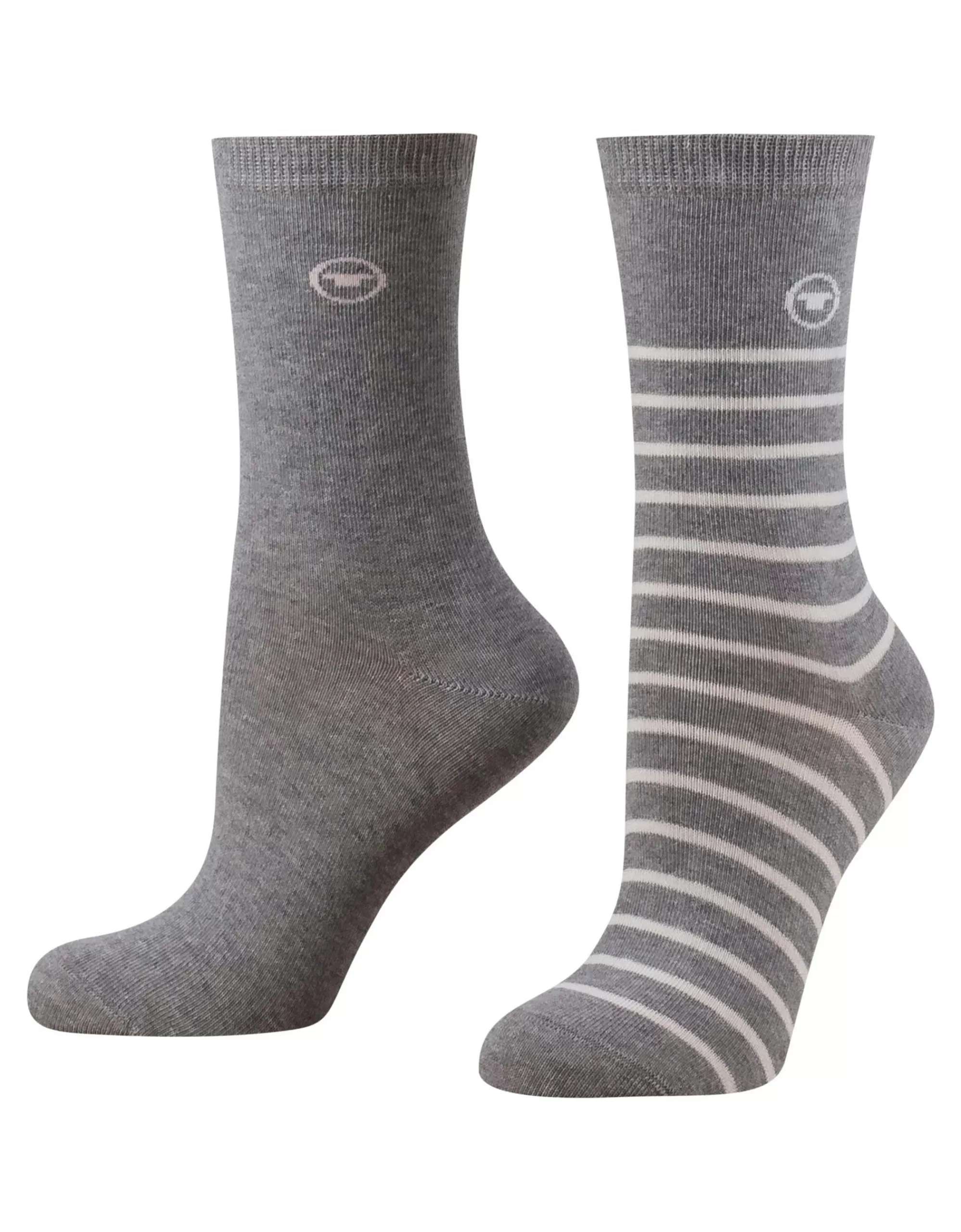 TOM TAILOR Socken 2Er Pack Mittelgrau Online